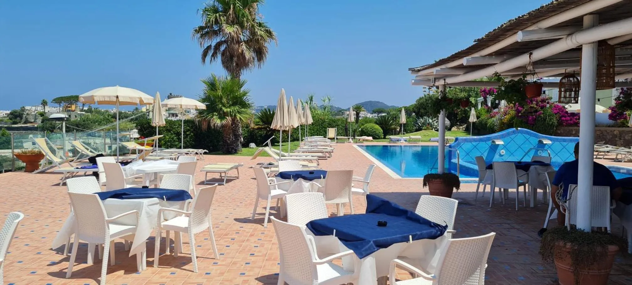 Restaurant/places to eat in Hotel Albatros