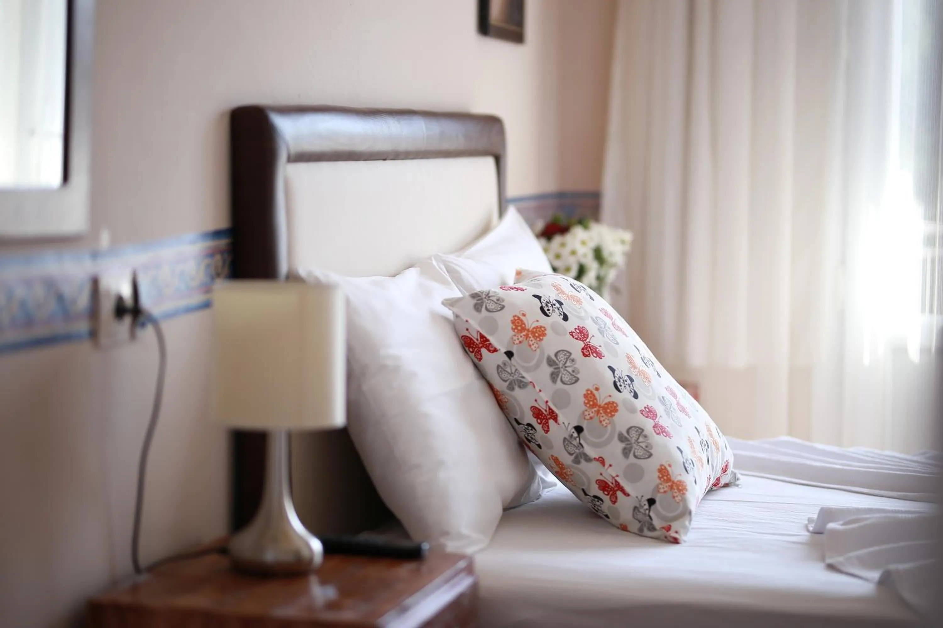 Decorative detail in Tunc Hotel