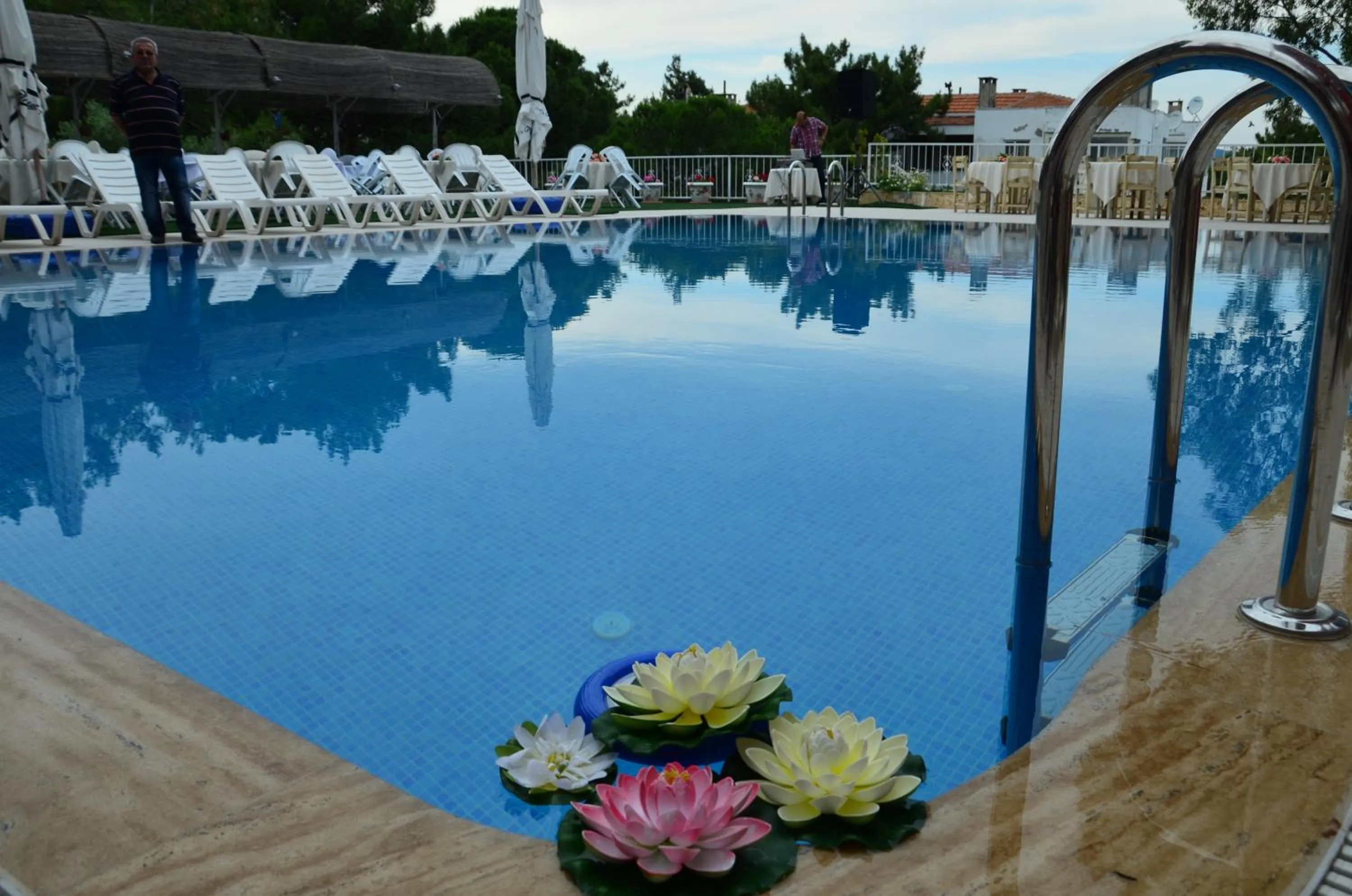 Swimming pool in Tunc Hotel