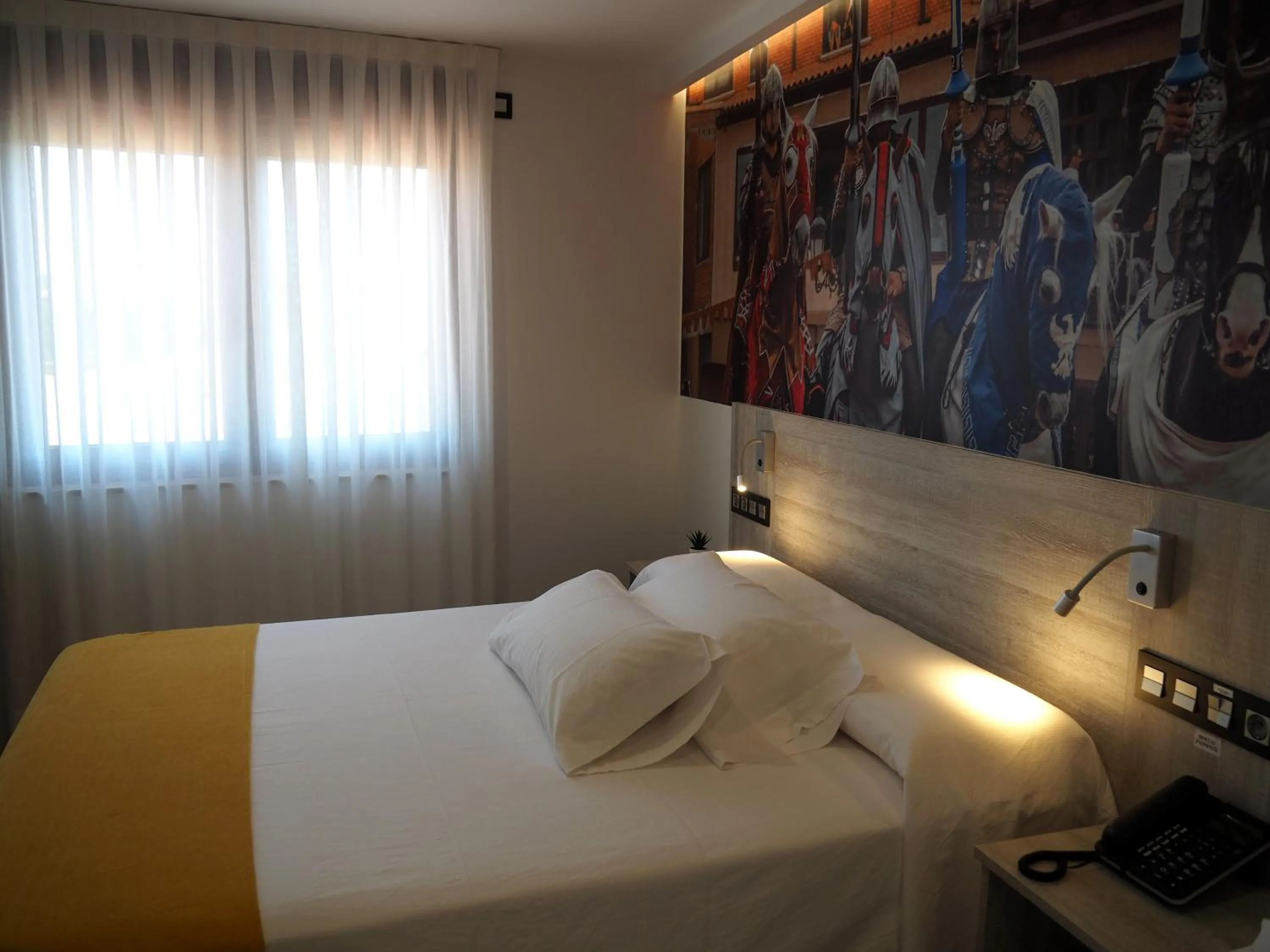 Decorative detail in Hostal Don Suero de Quiñones