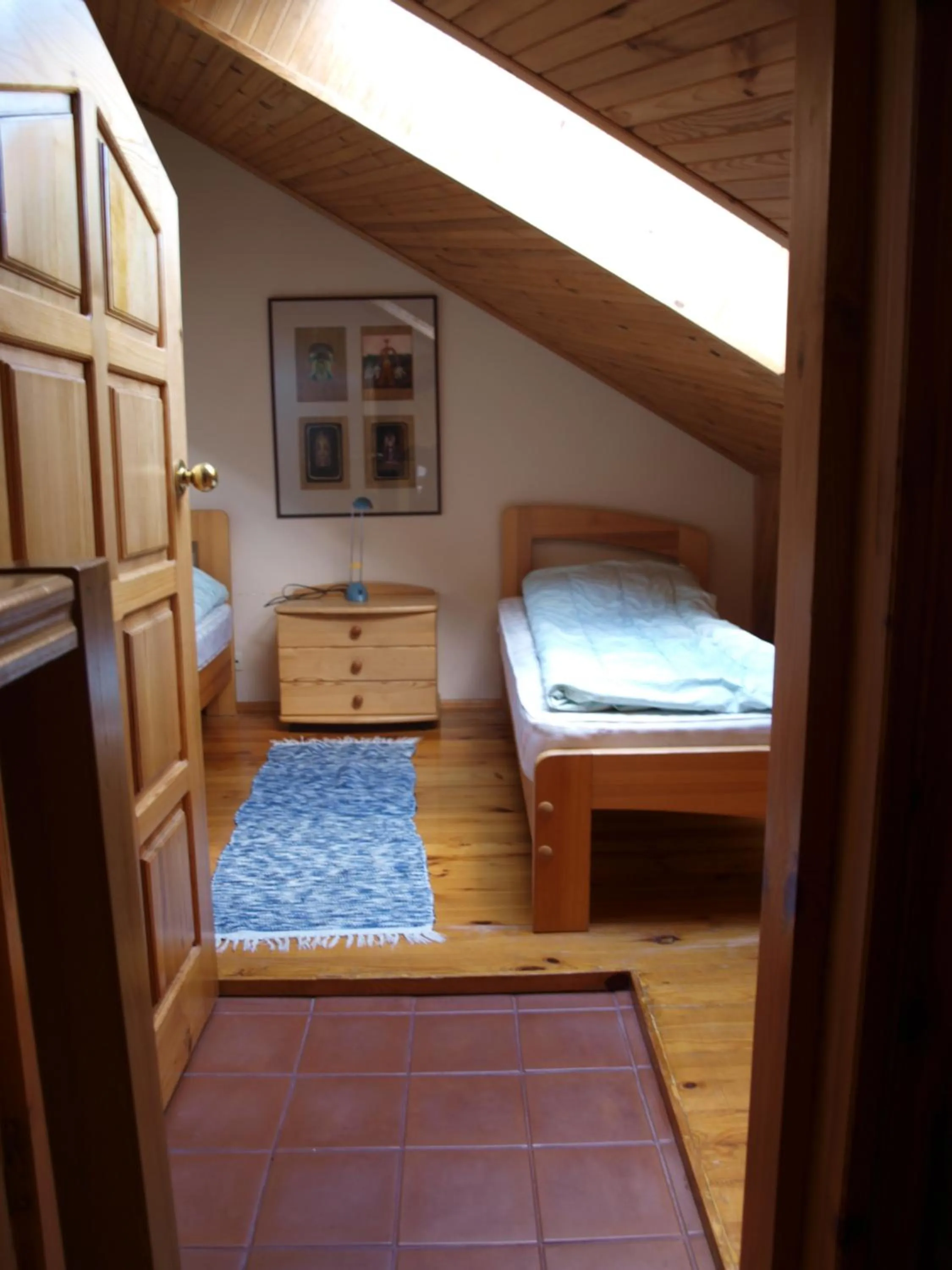 Bed in Haus Artas