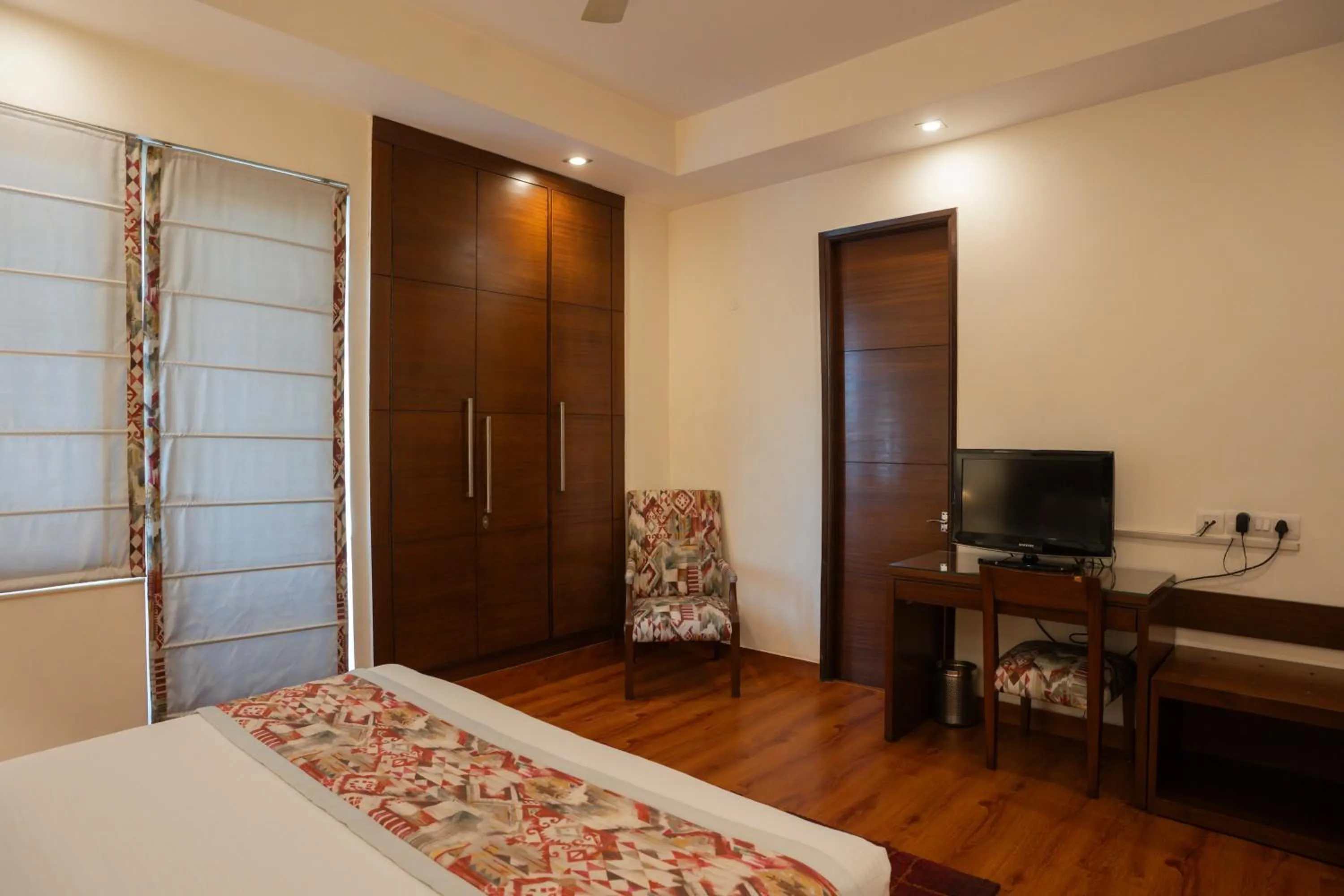 Bedroom, Bed in Ahuja Residency Noida