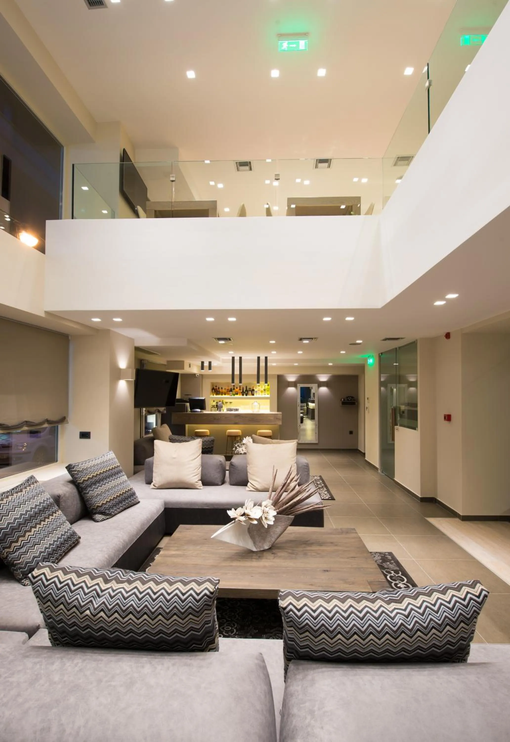 Seating area in Castello City