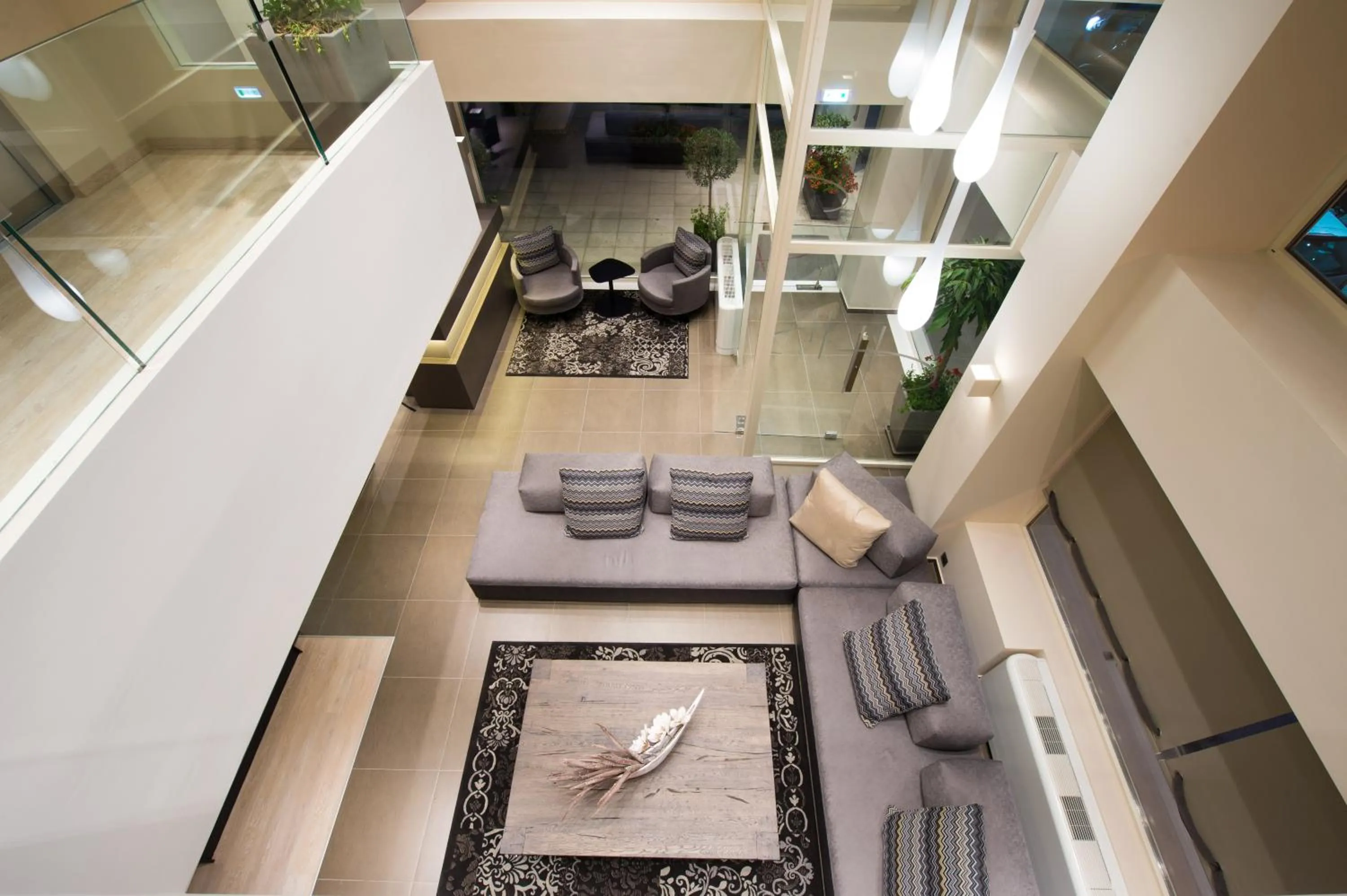 Seating area in Castello City