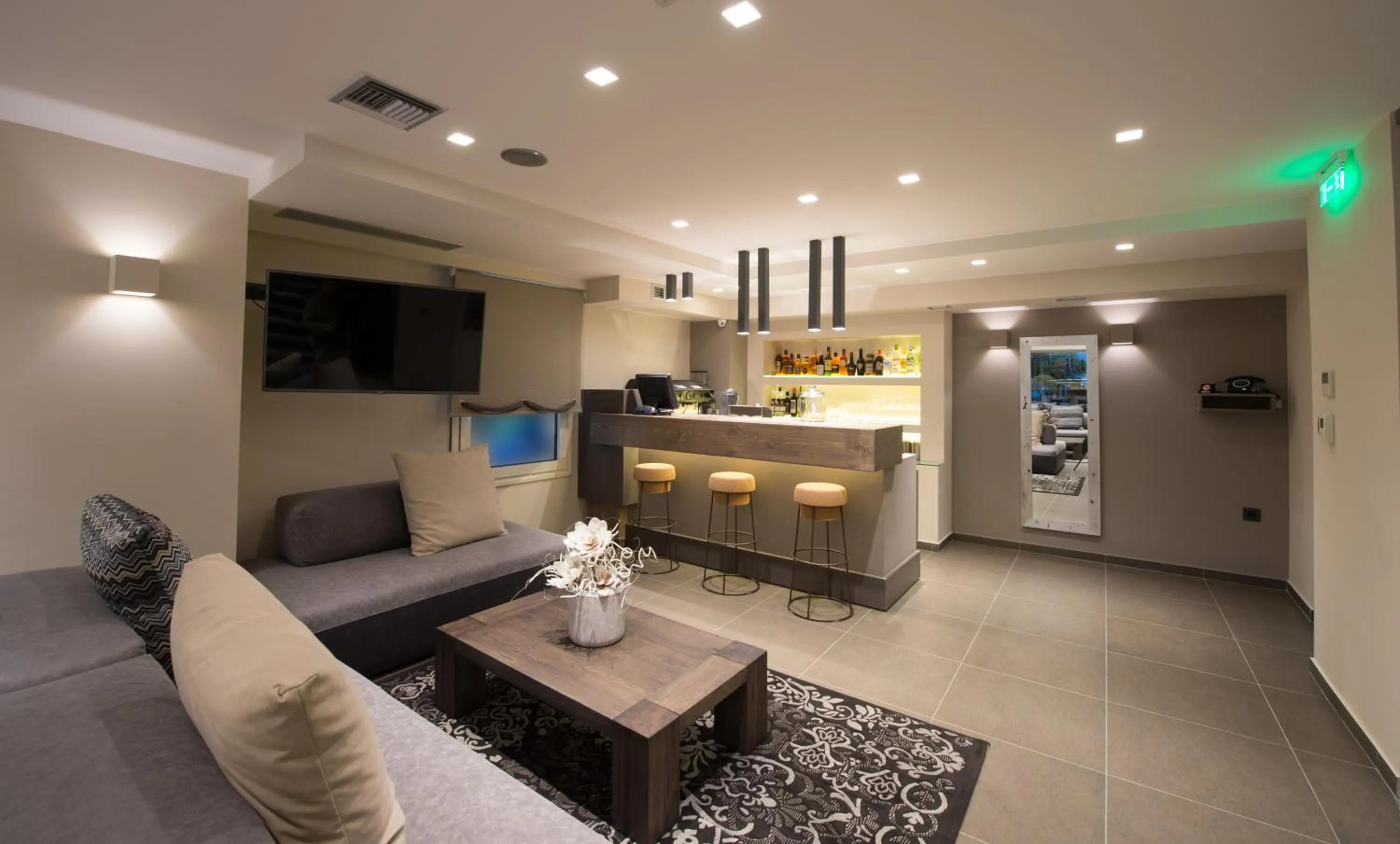 Seating area in Castello City