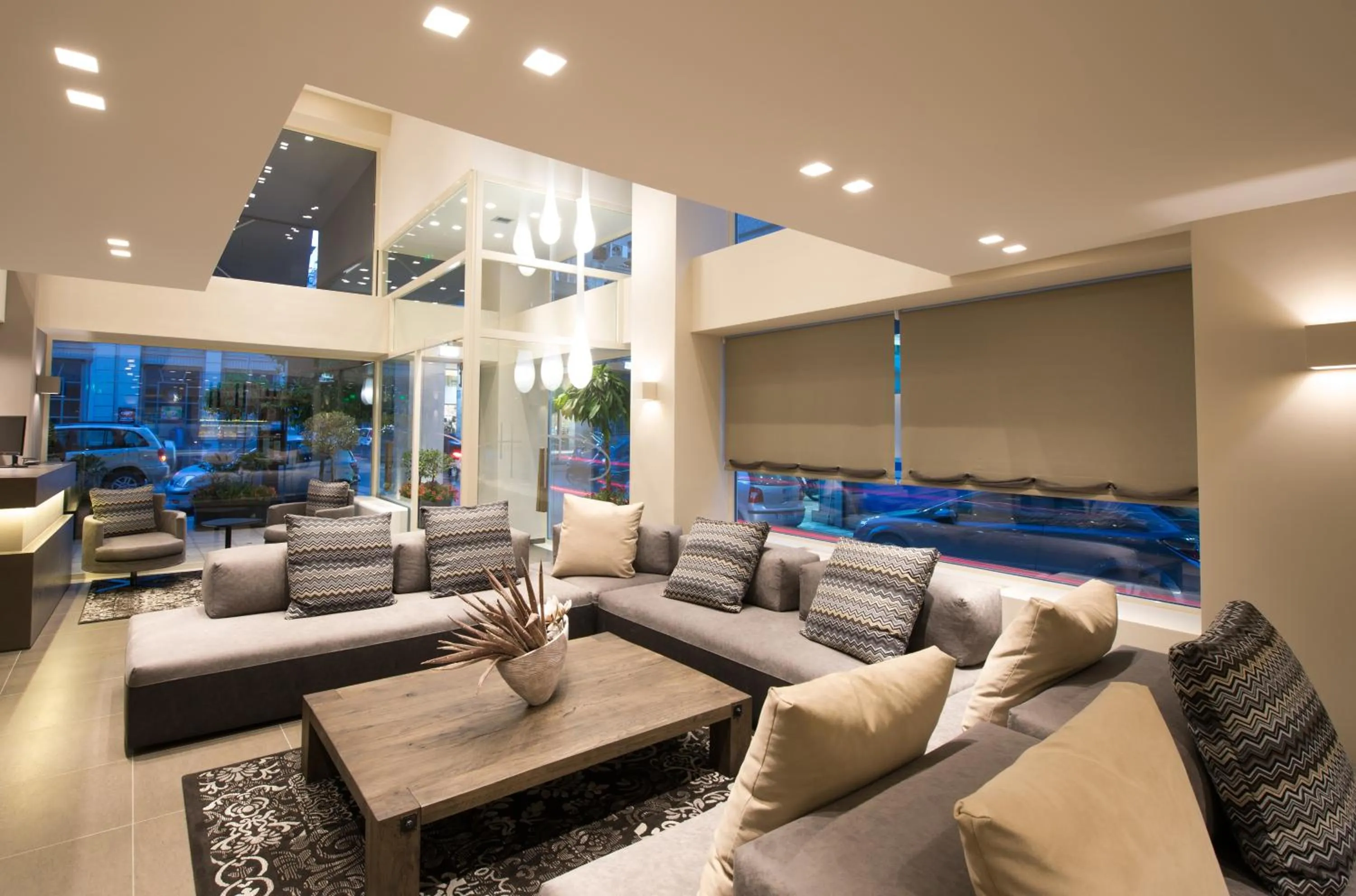 Seating area in Castello City