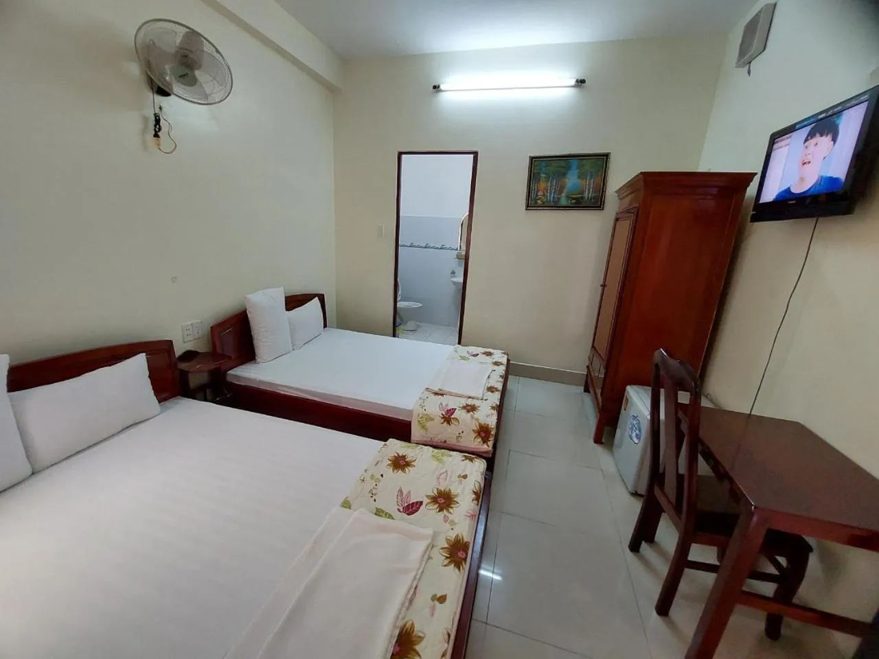 Bed in Thinh Khang Hotel Vung Tau
