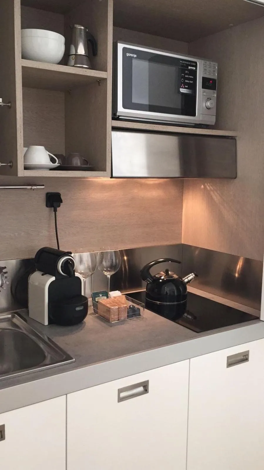 Kitchen or kitchenette in Fifty Eight Suite Milan Center