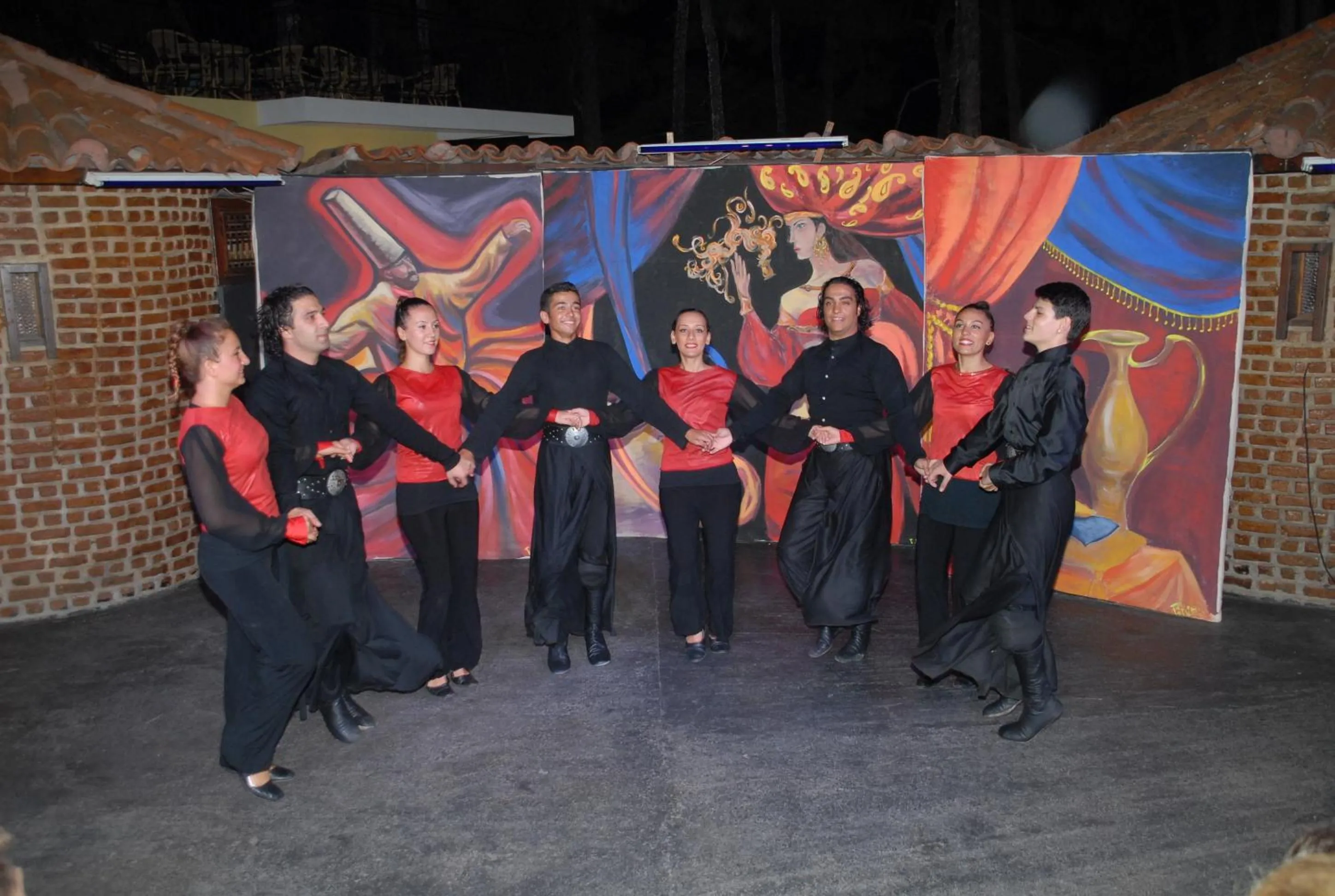 Evening entertainment in Marmaris Park Hotel