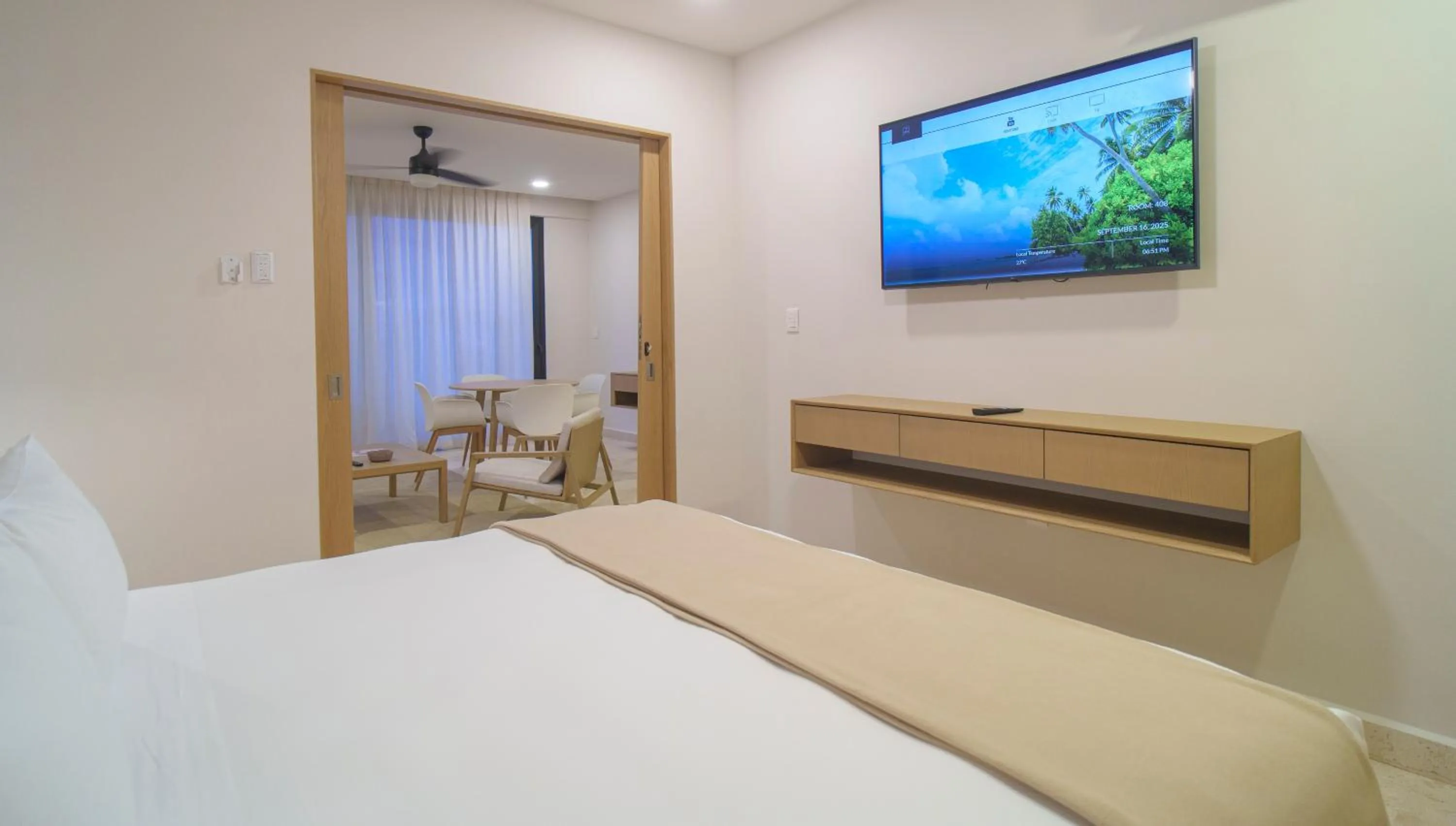 Bed in abba Suites Playa del Carmen