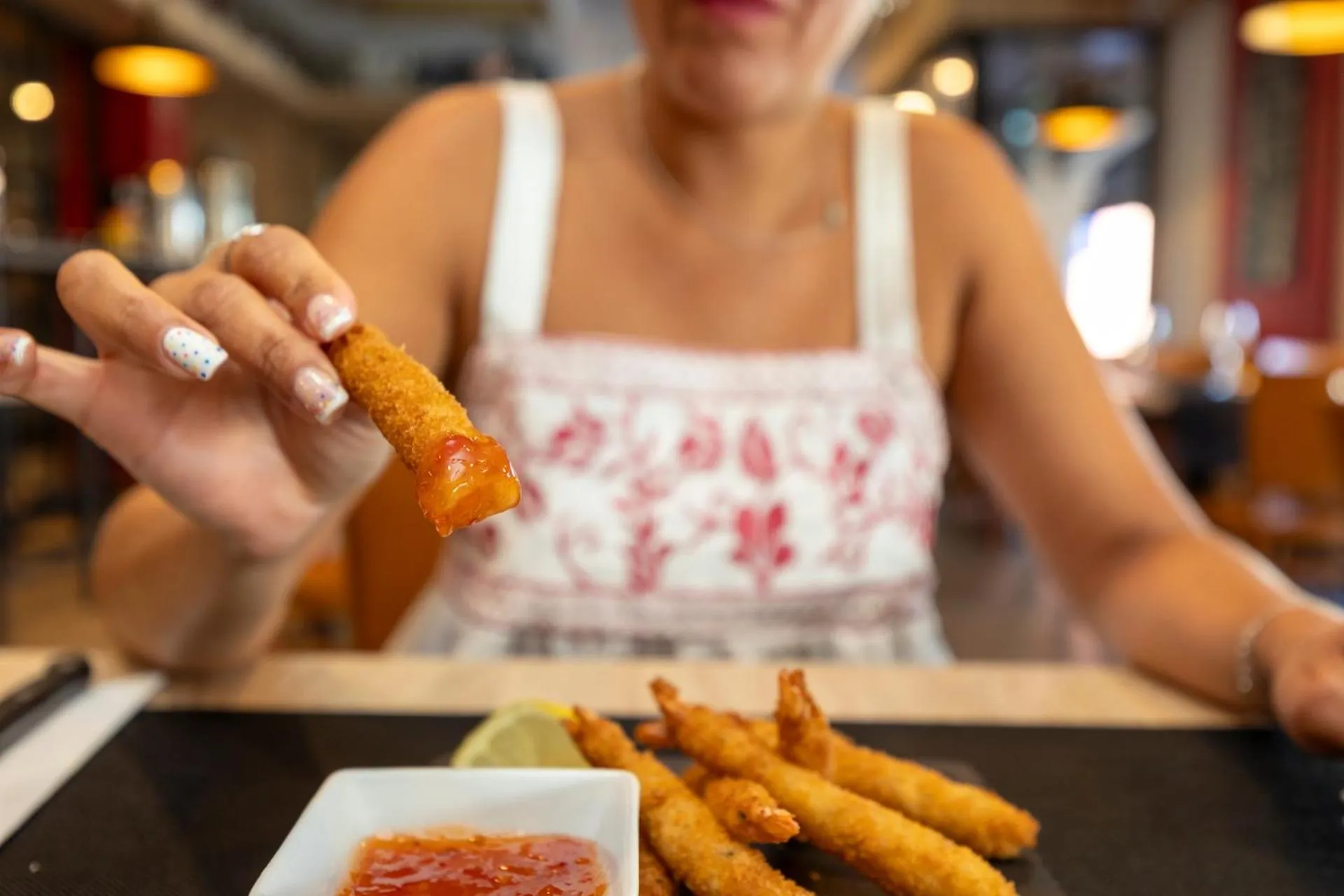 Food and drinks in Hotel Restaurante Isape GBC