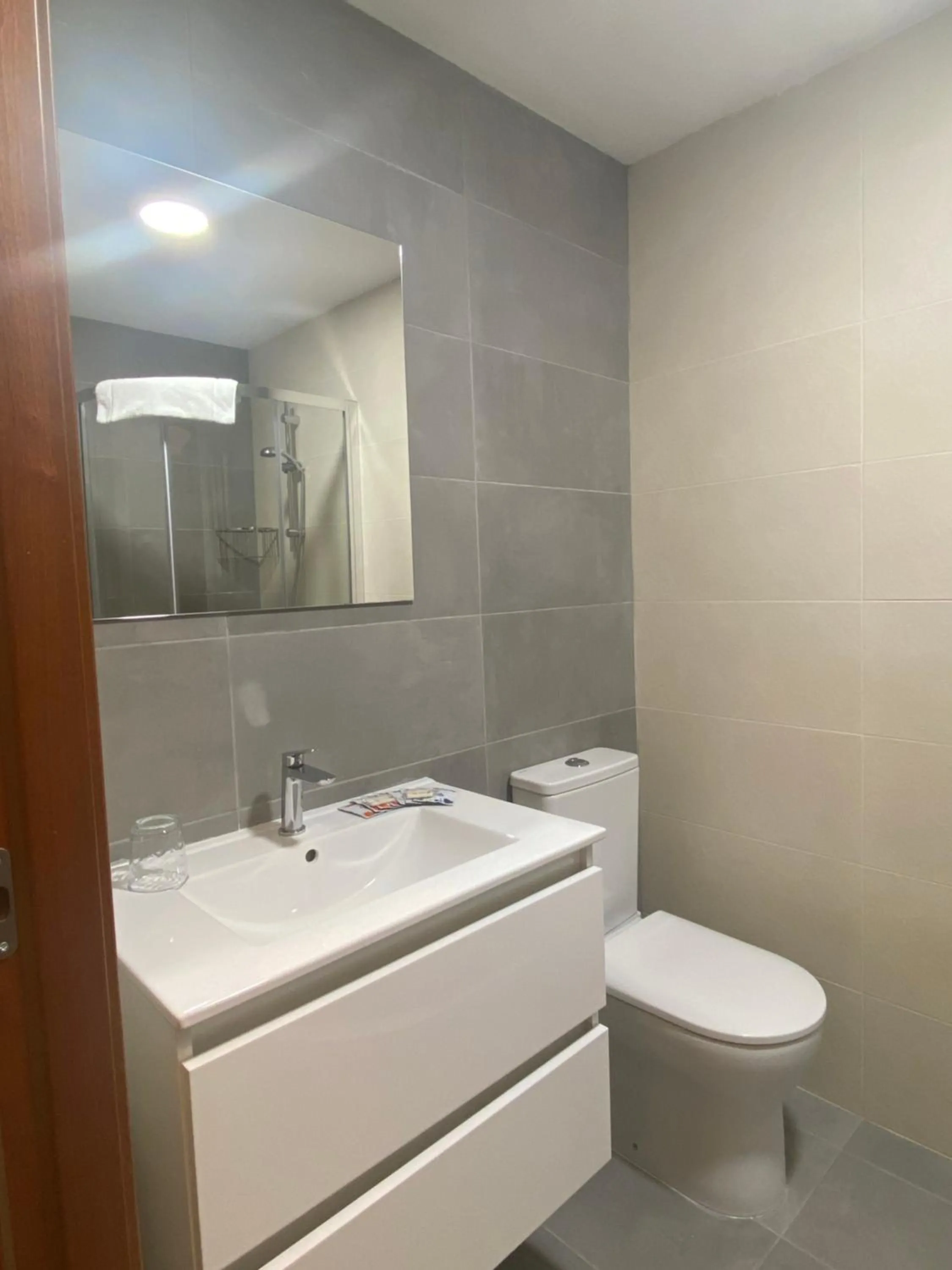 Bathroom in Hotel Restaurante Isape GBC