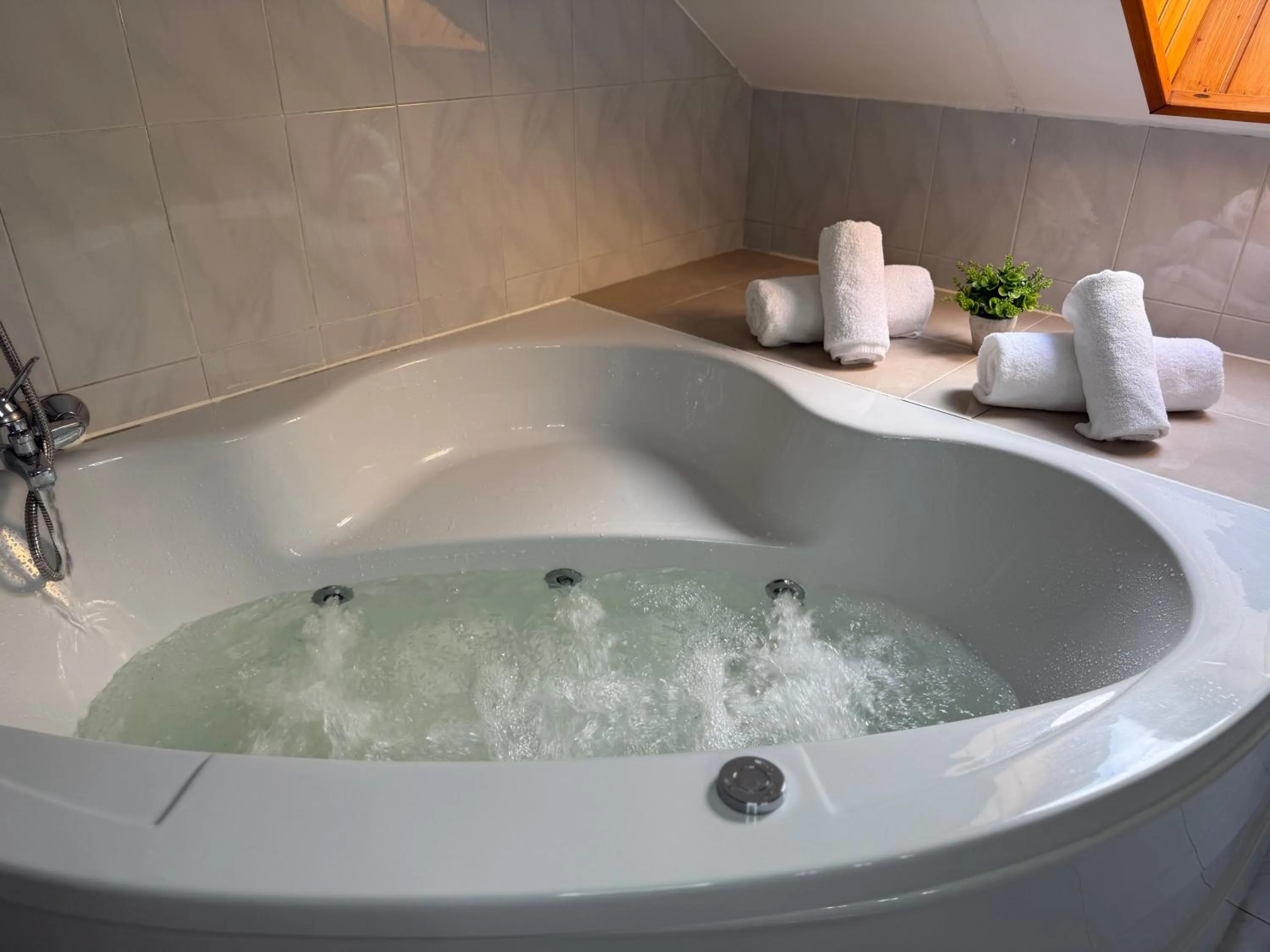 Hot Tub in Hotel Restaurante Isape GBC