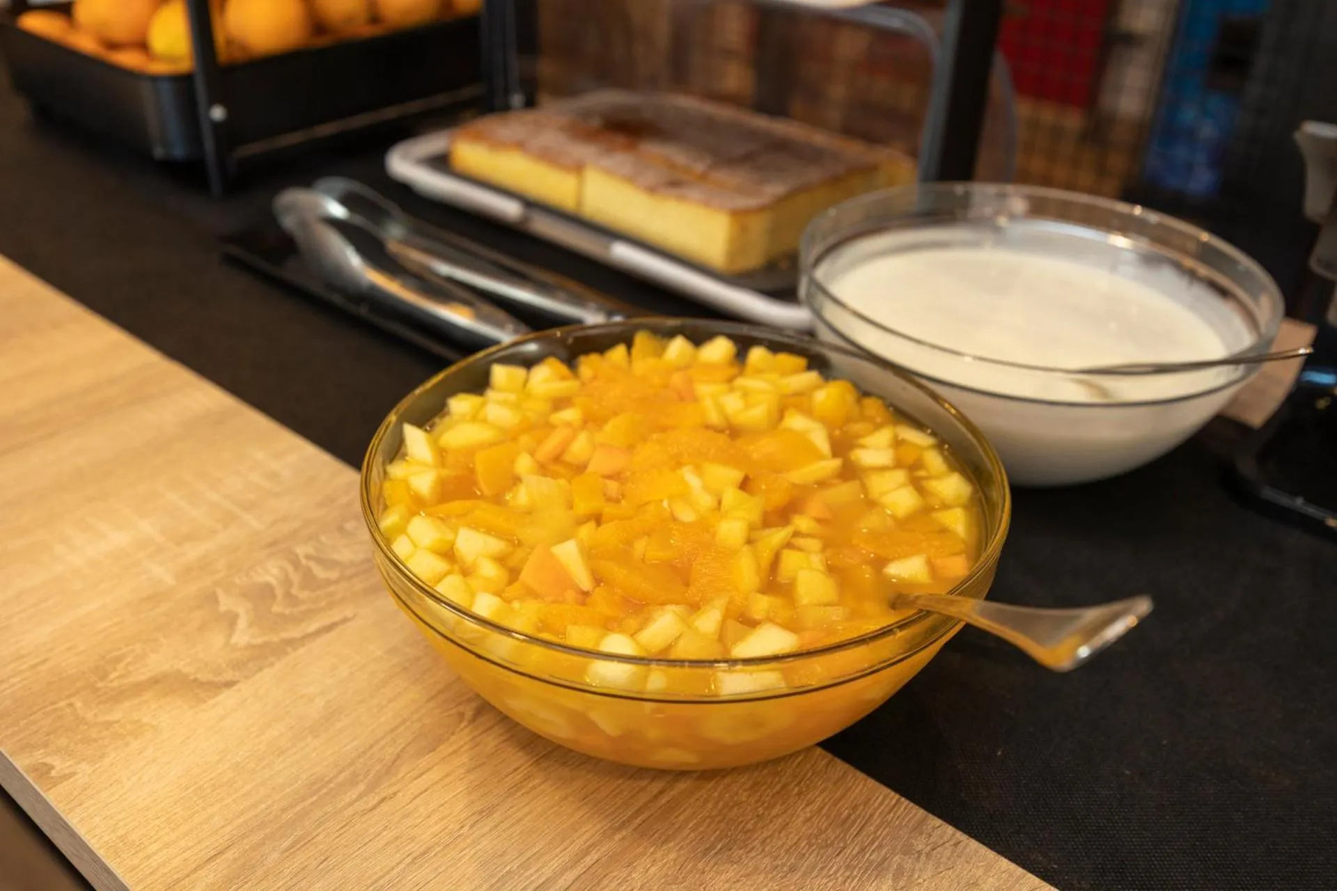 Buffet breakfast in Hotel Restaurante Isape GBC