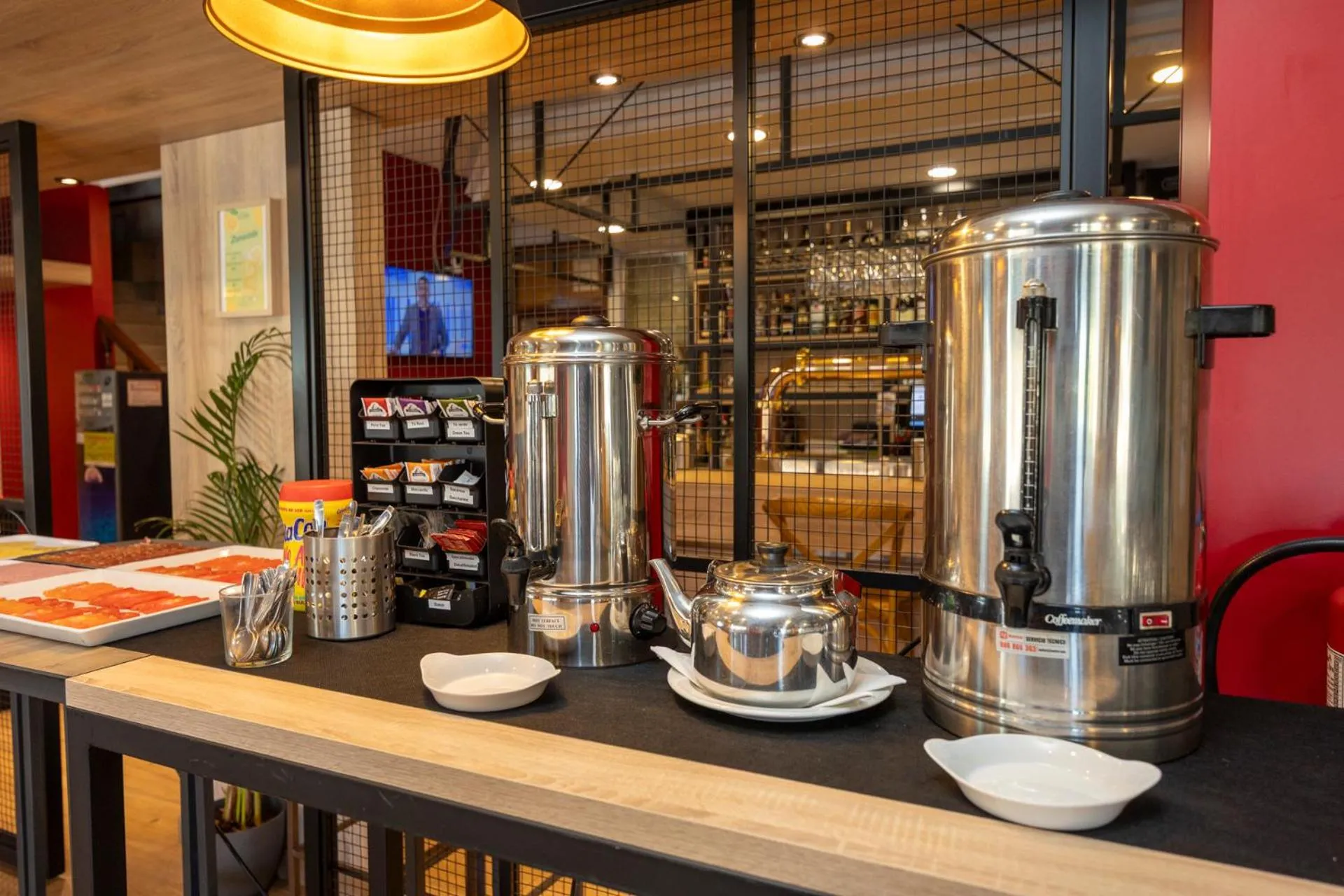 Buffet breakfast in Hotel Restaurante Isape GBC