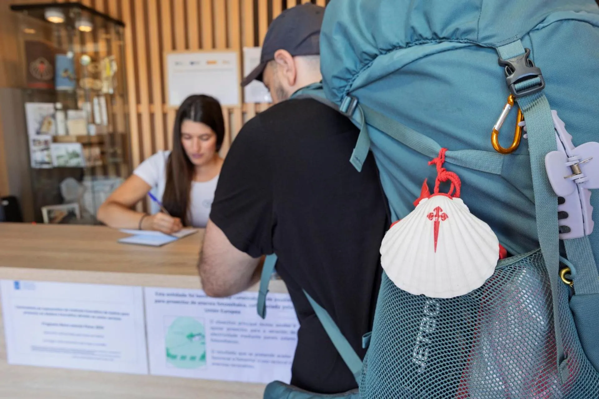 Lobby or reception in Hotel Restaurante Isape GBC