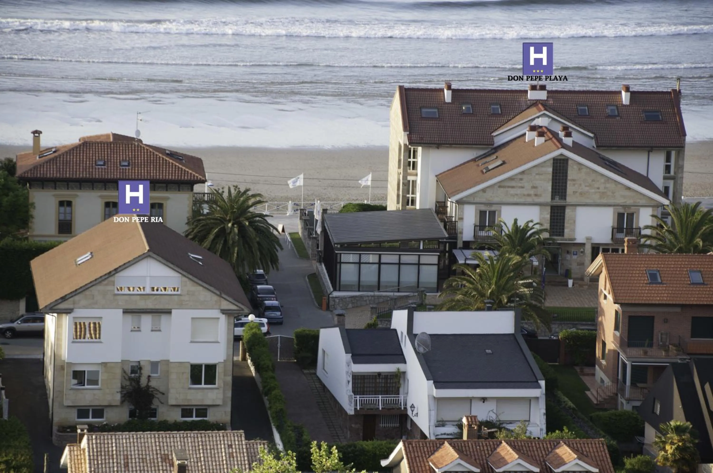 Property building in Hotel Don Pepe Ria