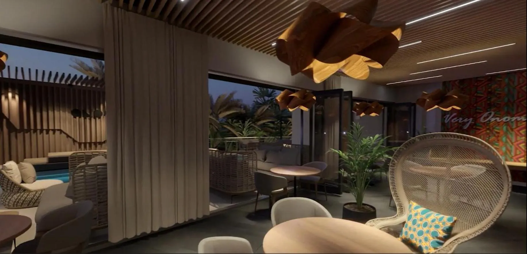 Restaurant/places to eat in Onomo Allure Abuja AATC Hotel