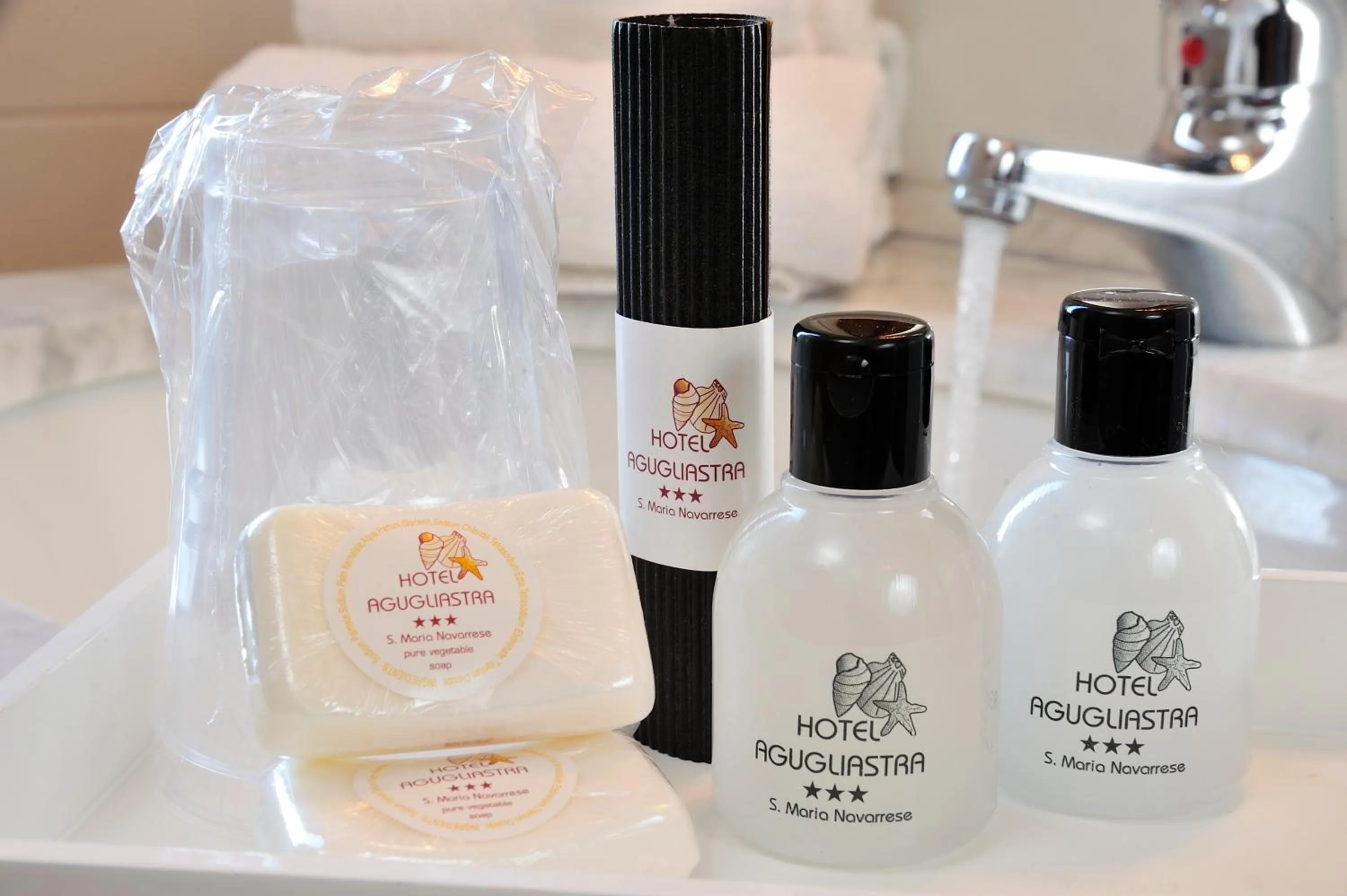 Bathroom in Hotel Agugliastra