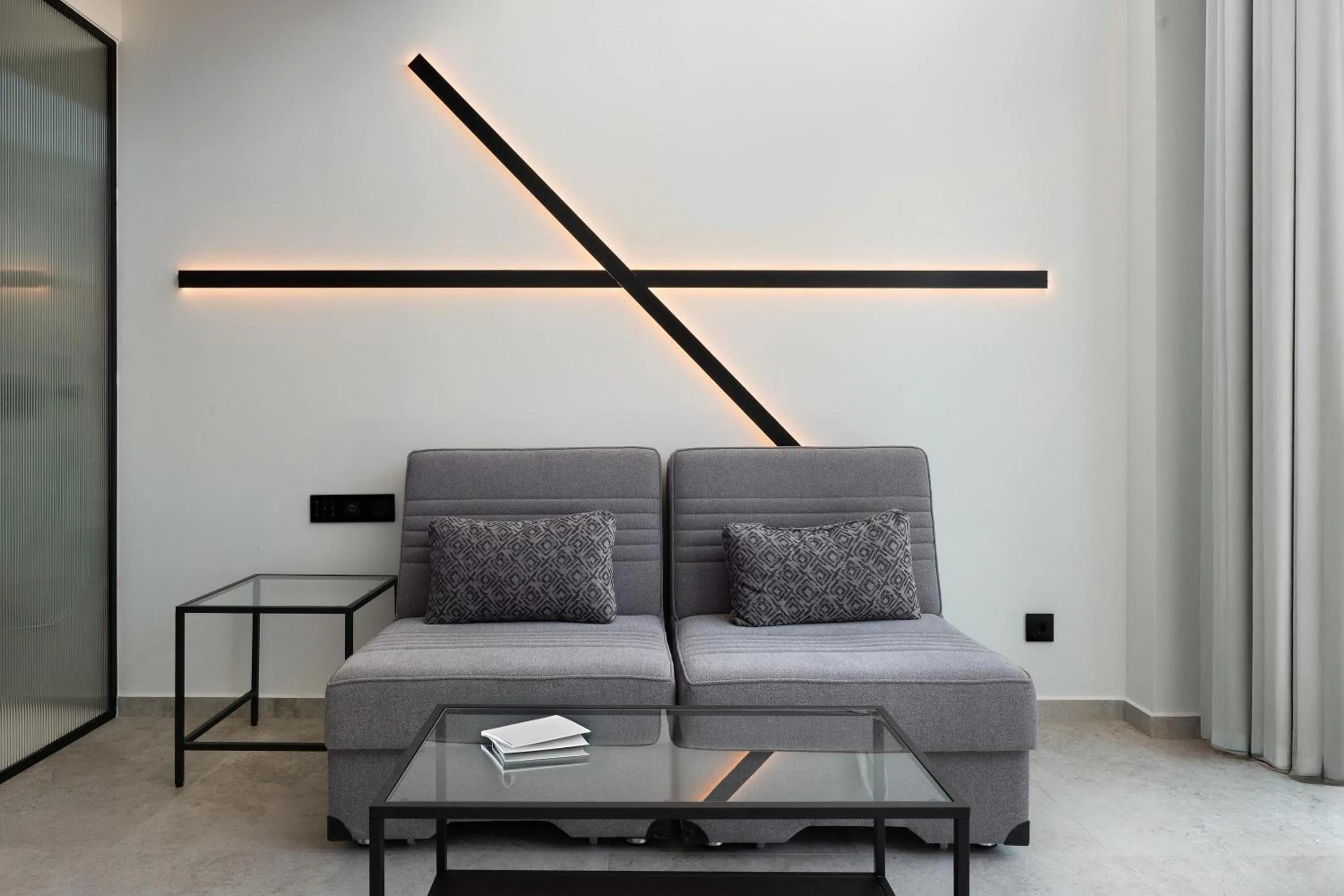 Junior Suite with Loft Share Pool in Agkyra Hotel