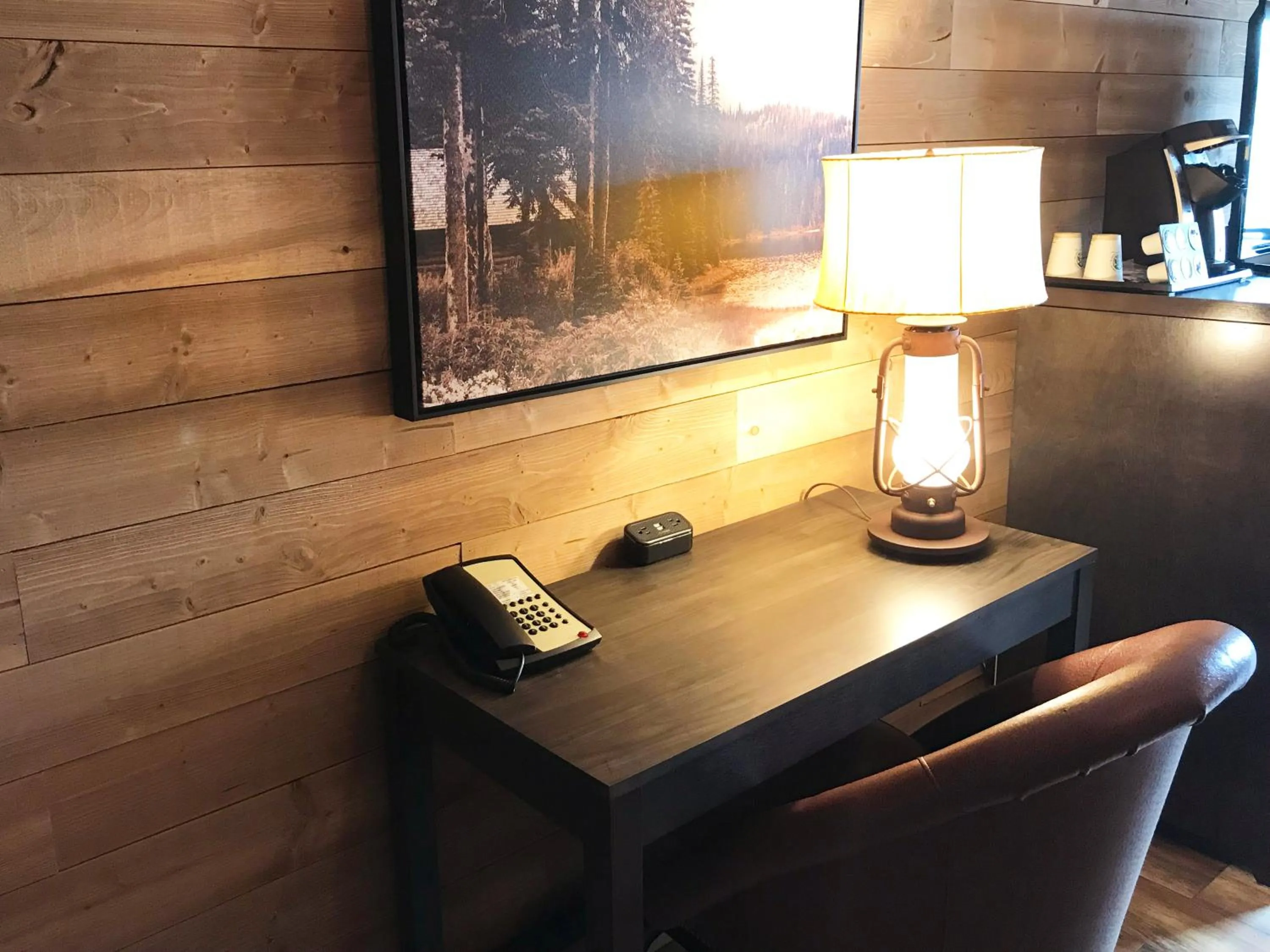 Decorative detail in Copper River Inn