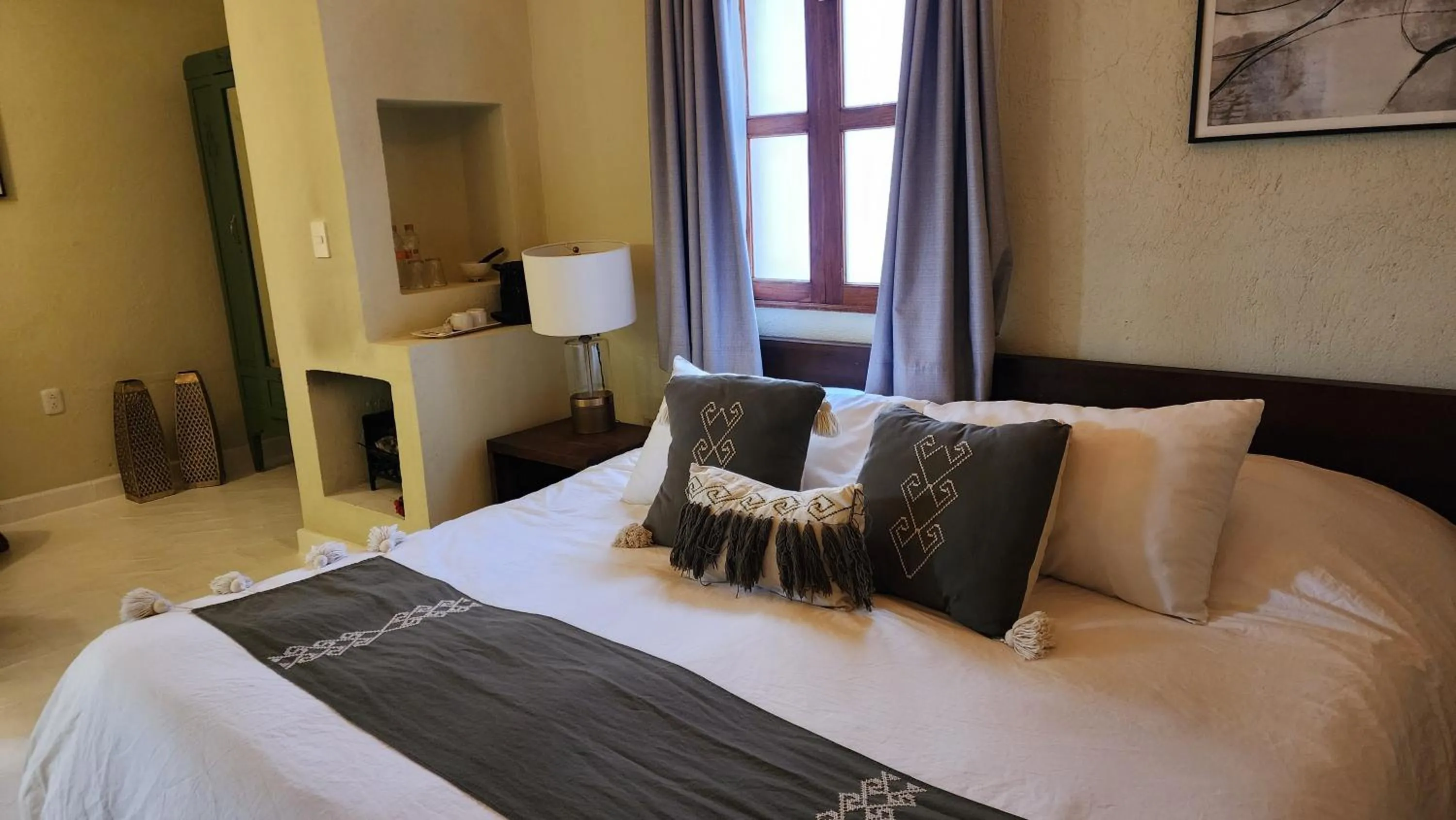 Bed in Mansion San Miguel