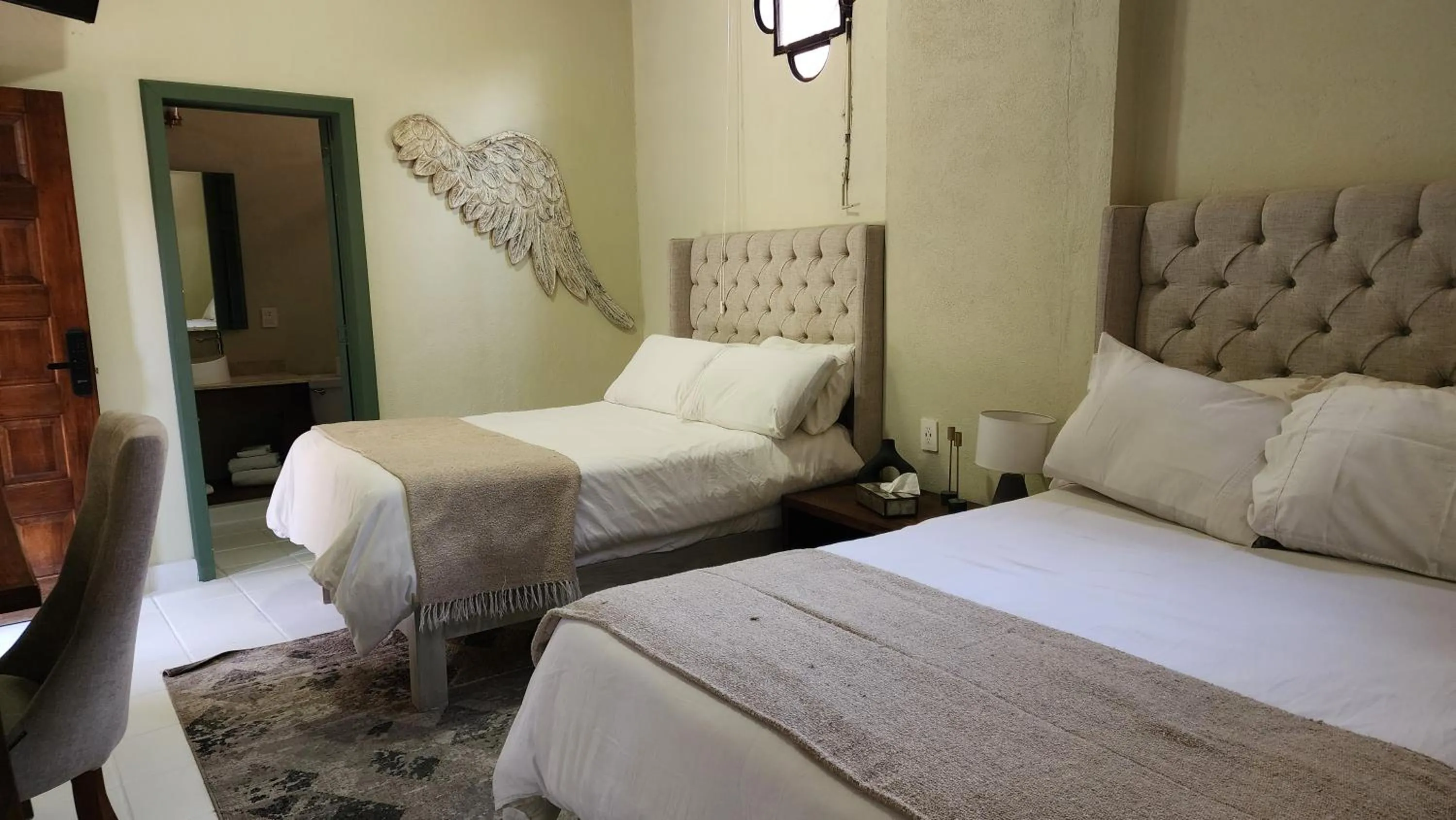 Bedroom, Bed in Mansion San Miguel