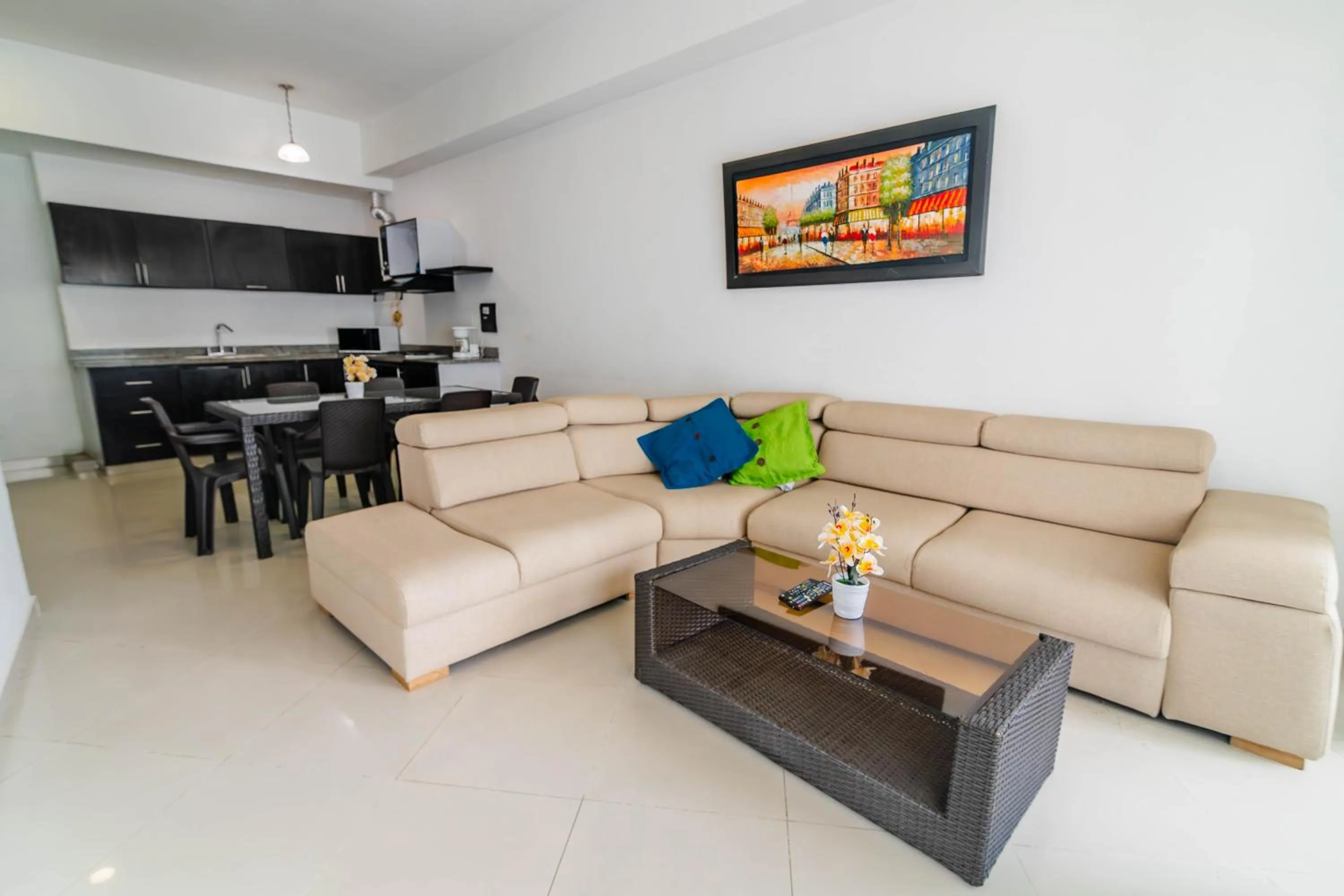 Living room in Apartamento Unik Cartagena Edificio Poseidón