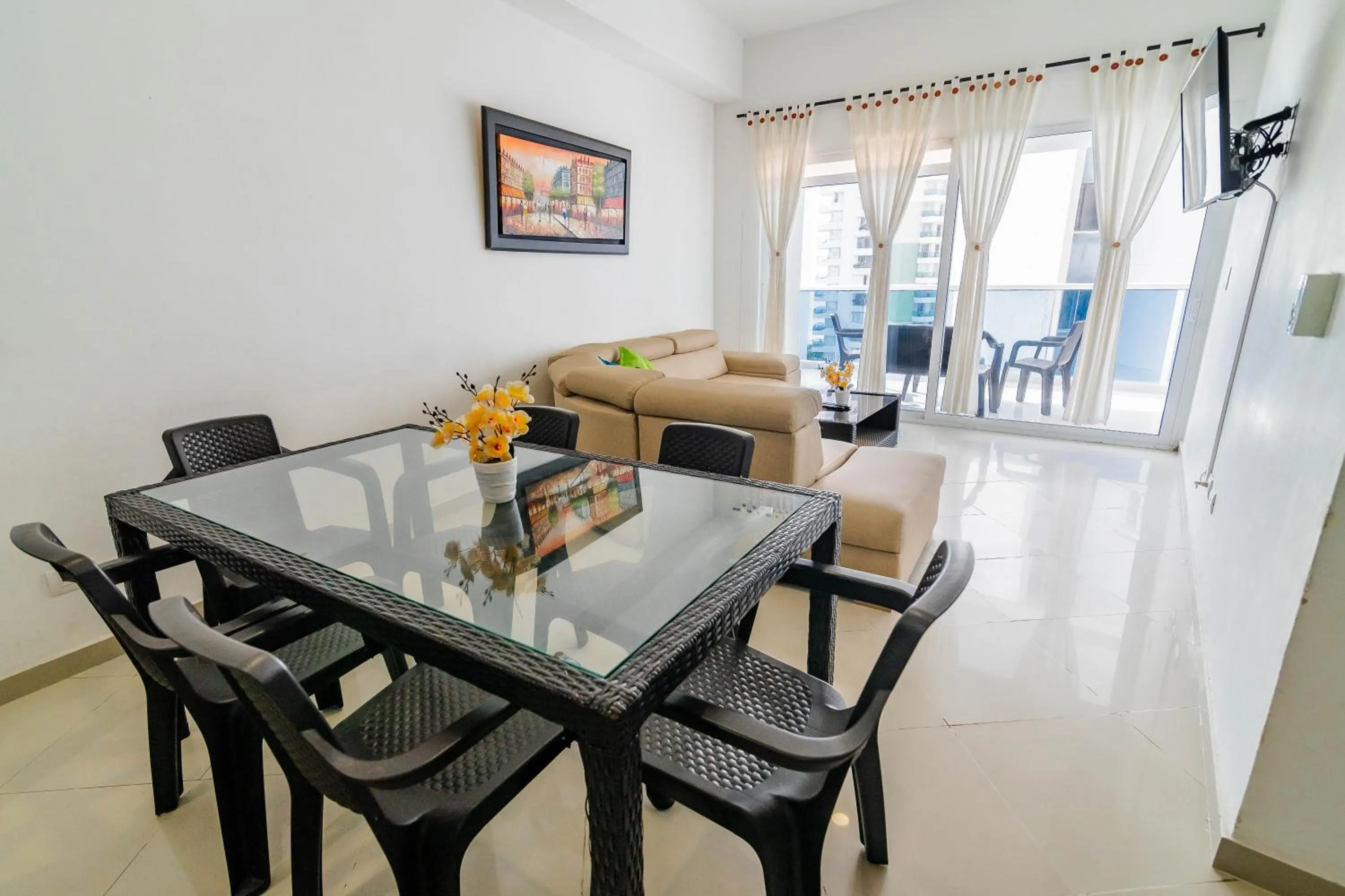 Living room in Apartamento Unik Cartagena Edificio Poseidón