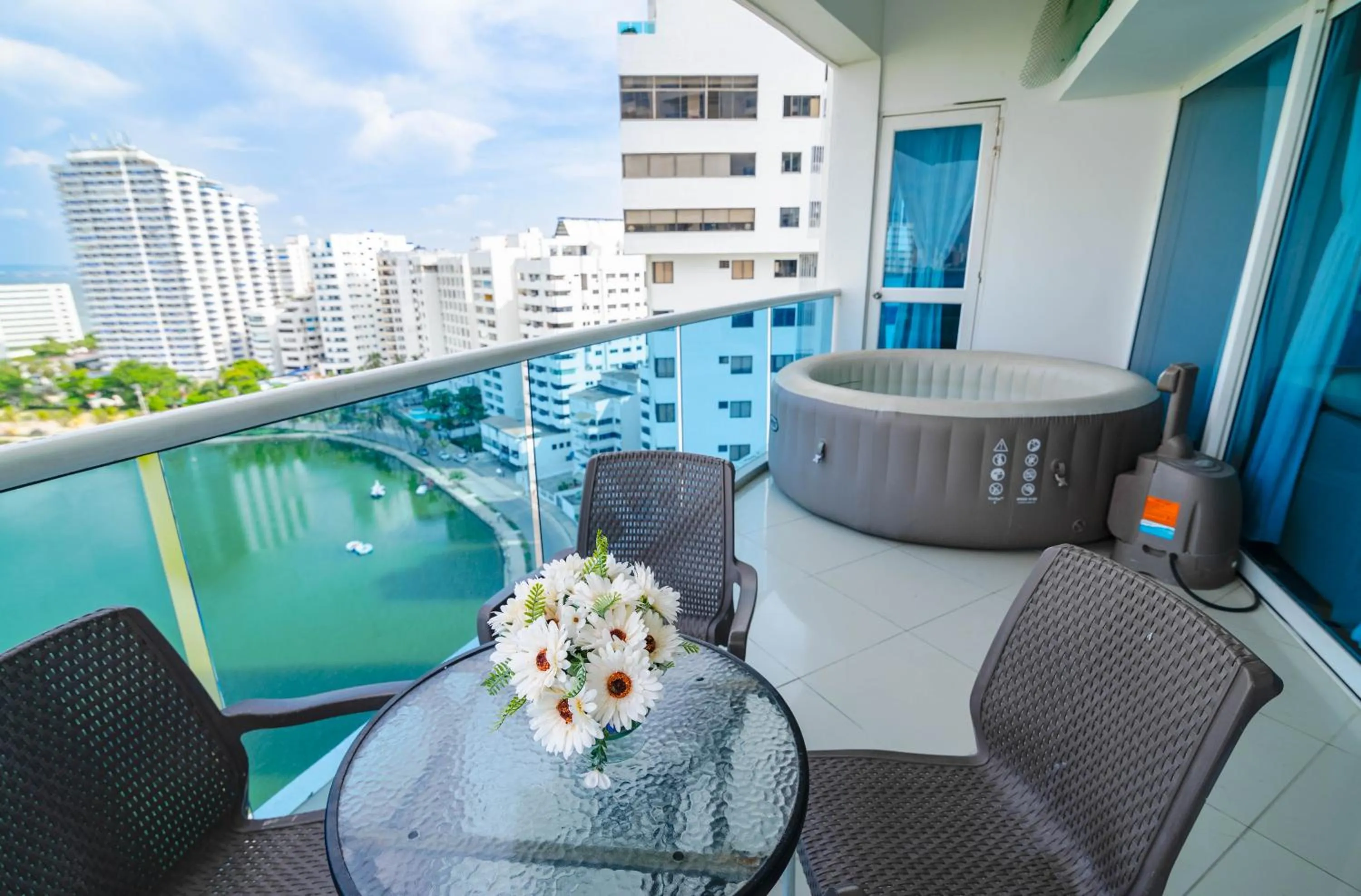 Balcony/Terrace in Apartamento Unik Cartagena Edificio Poseidón