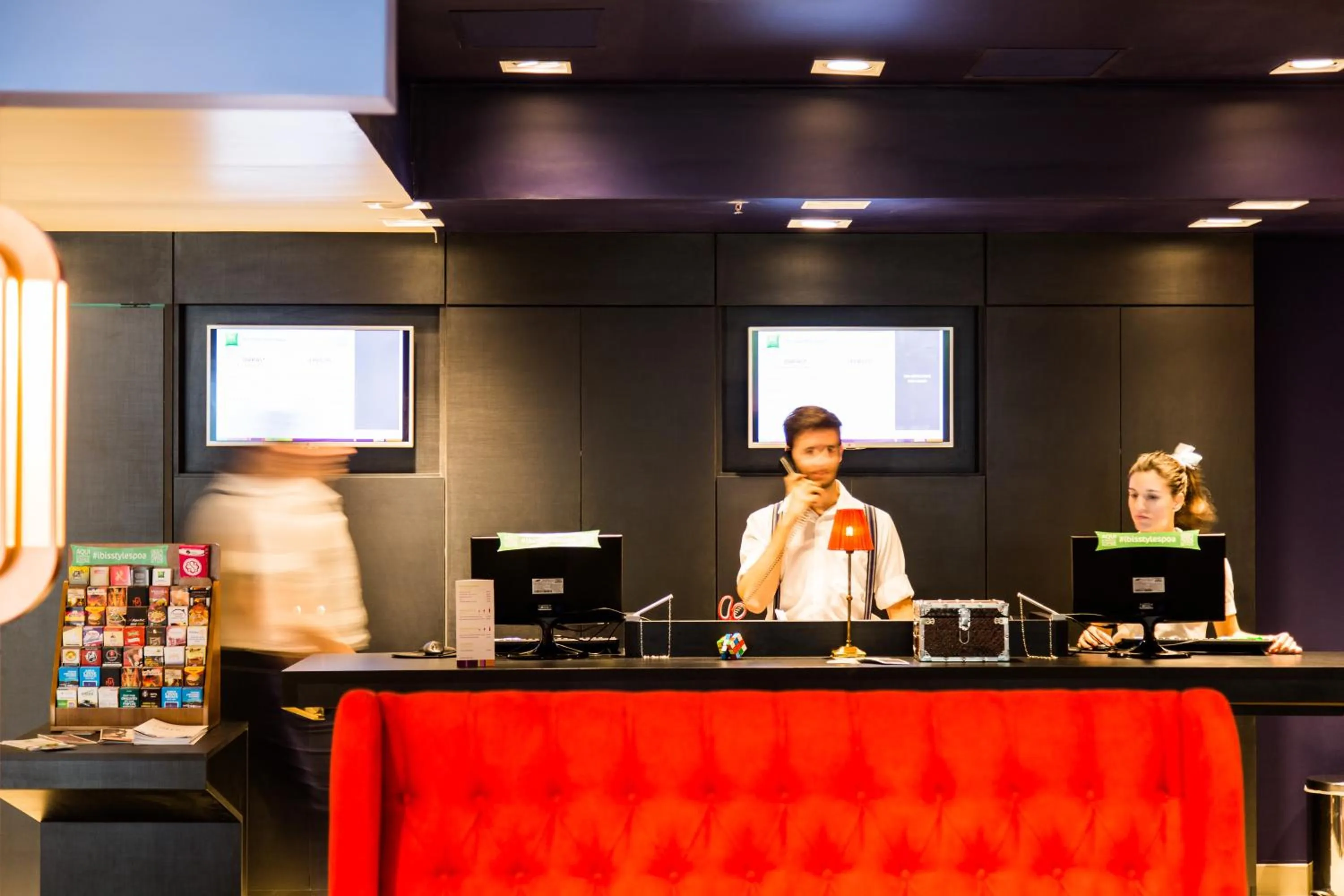 Lobby or reception in Ibis Styles Porto Alegre Centro