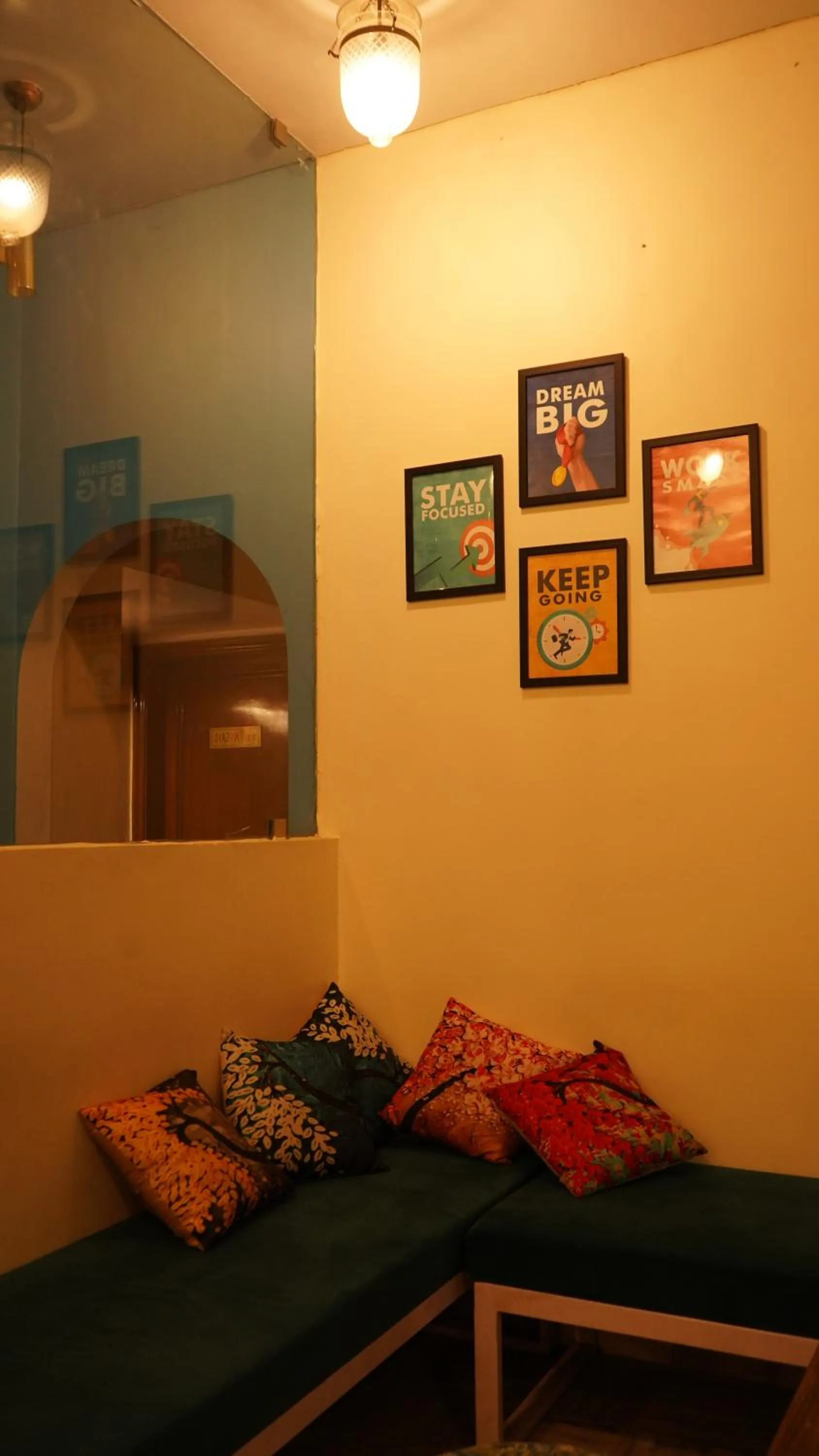 Living room in J Startup House - Coliving & Coworking, Jaipur - C Scheme
