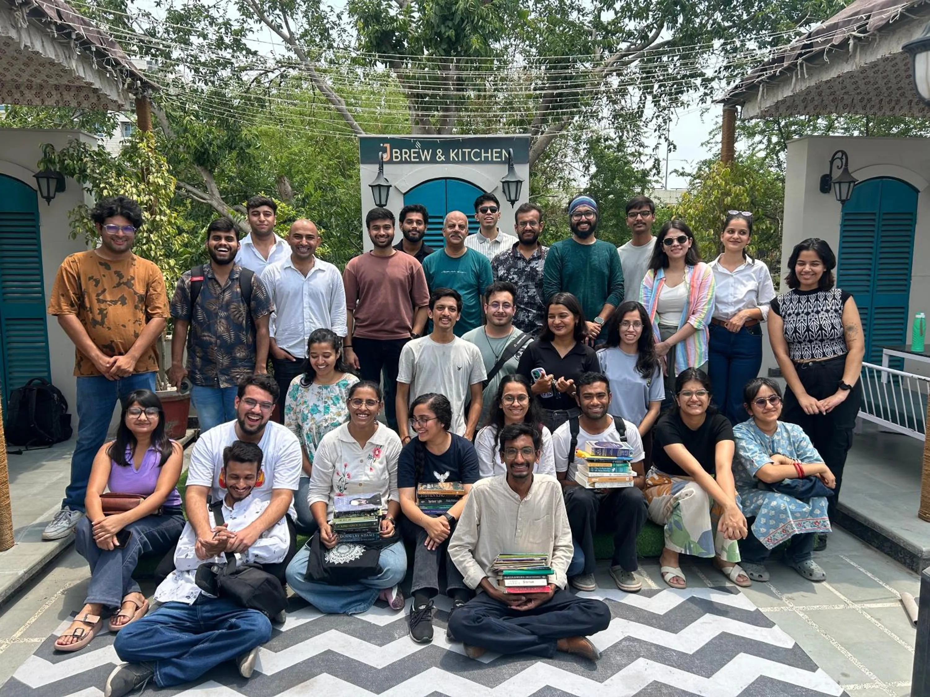 group of guests in J Startup House - Coliving & Coworking, Jaipur - C Scheme