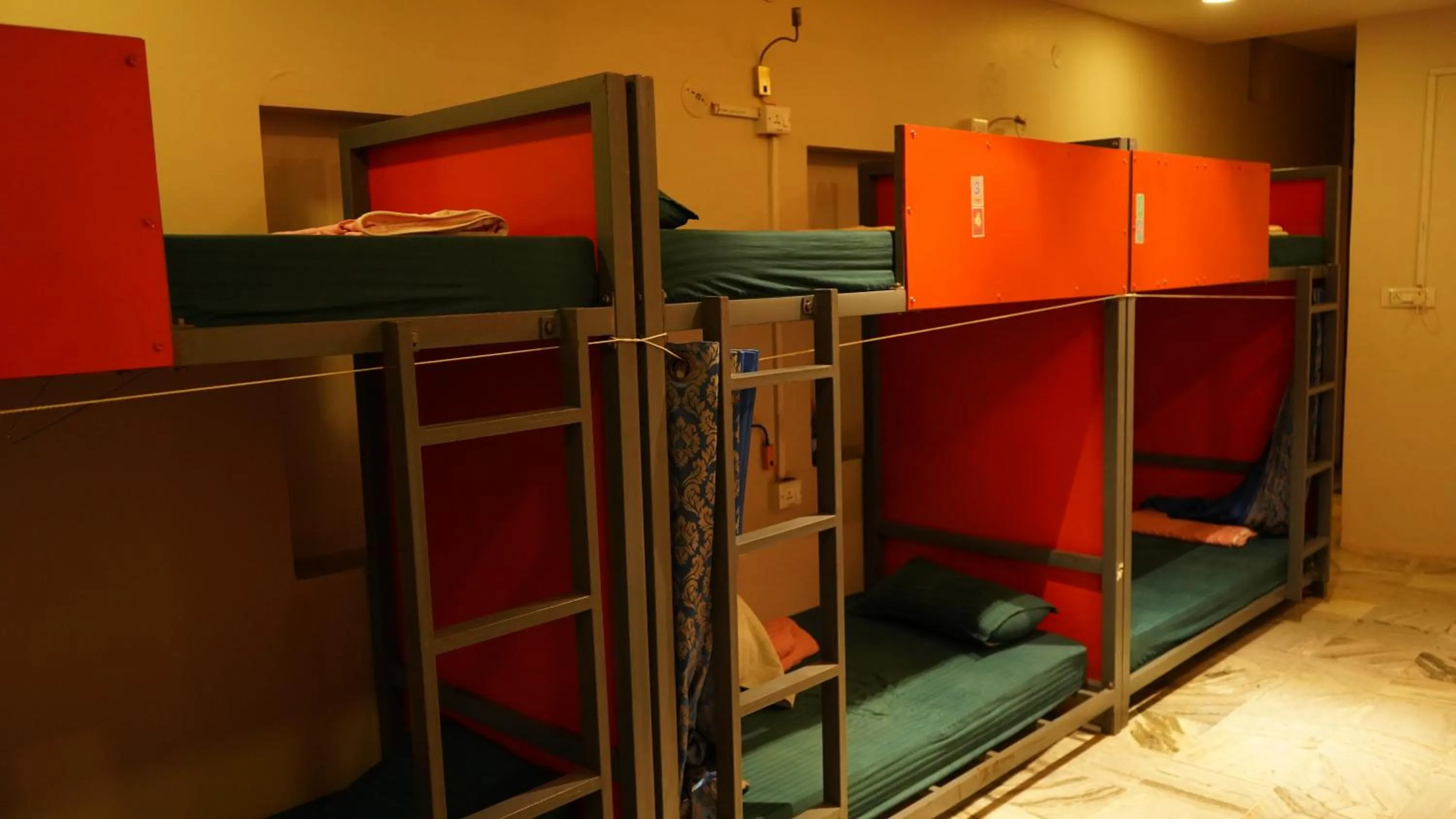 Photo of the whole room, Bed in J Startup House - Coliving & Coworking, Jaipur - C Scheme