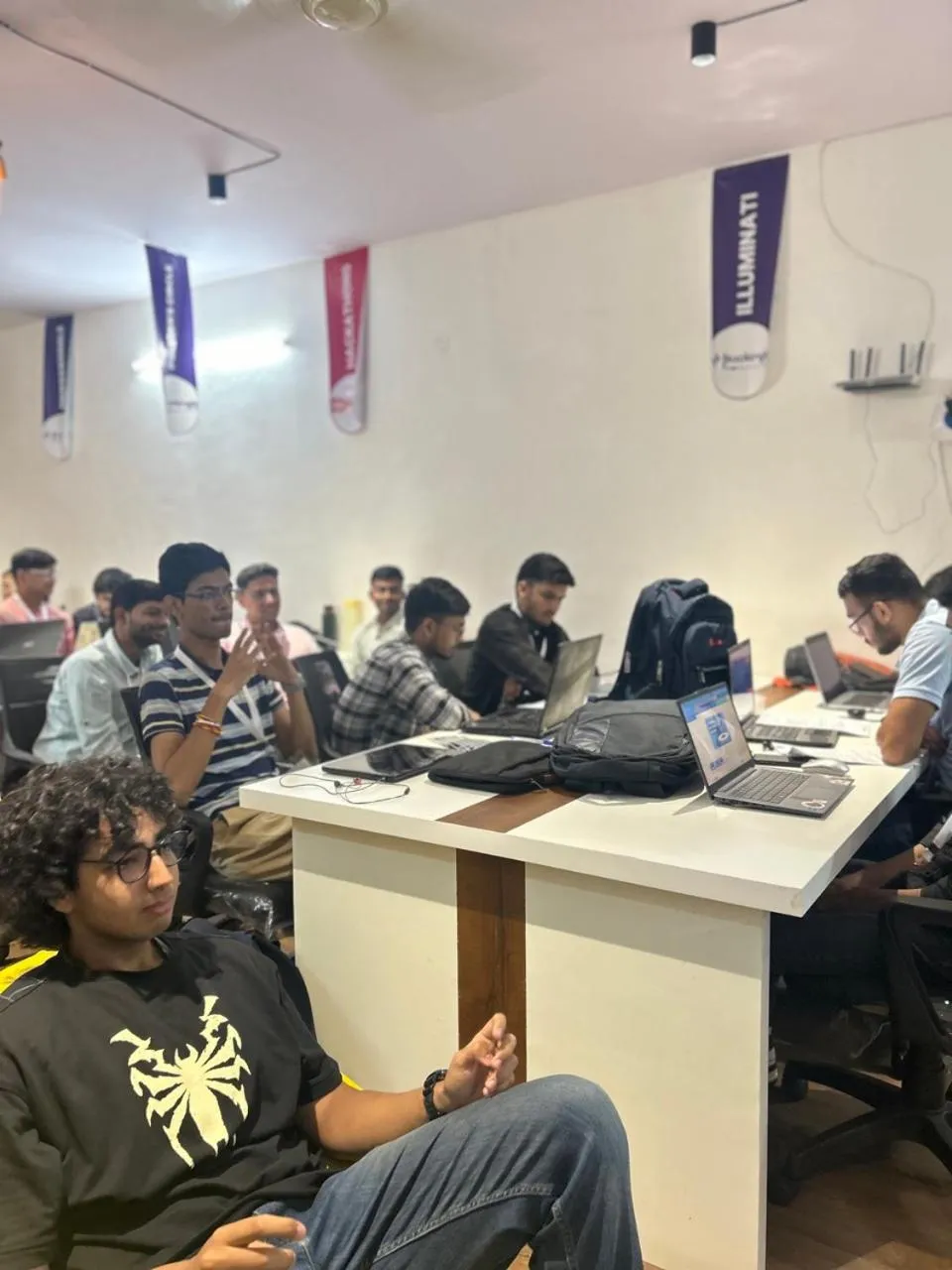group of guests in J Startup House - Coliving & Coworking, Jaipur - C Scheme