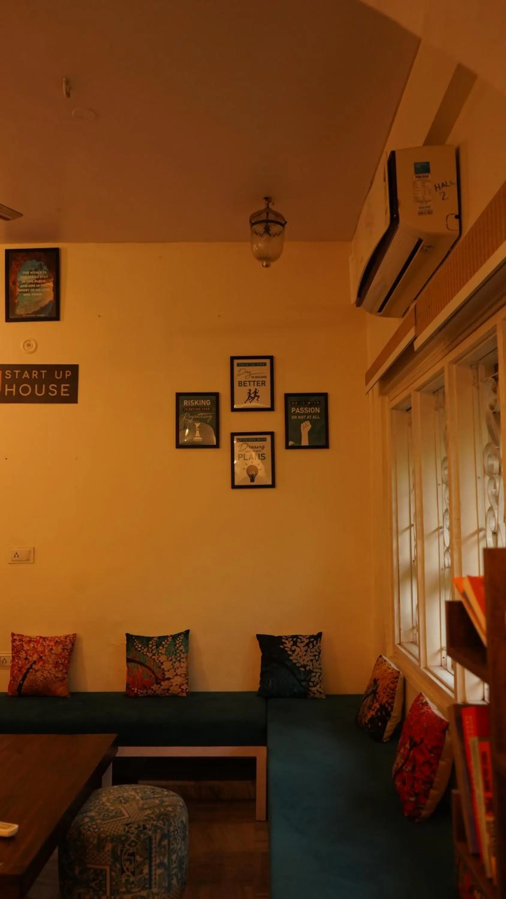 Living room in J Startup House - Coliving & Coworking, Jaipur - C Scheme