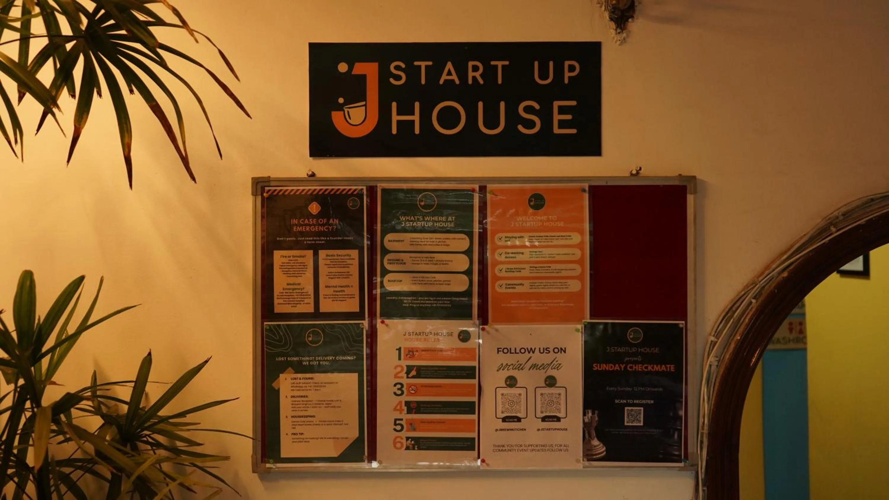 Property logo or sign in J Startup House - Coliving & Coworking, Jaipur - C Scheme