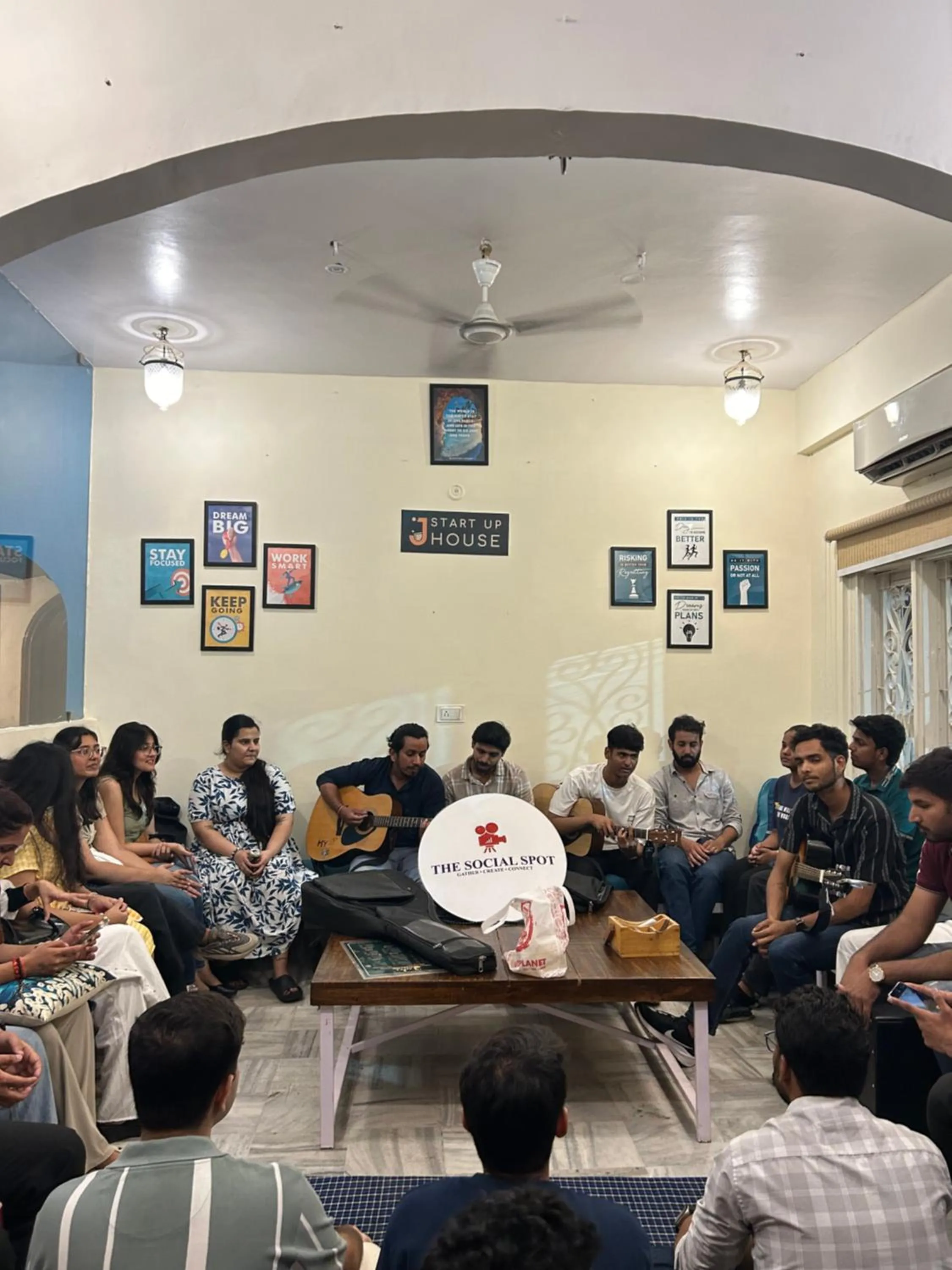 Evening entertainment in J Startup House - Coliving & Coworking, Jaipur - C Scheme
