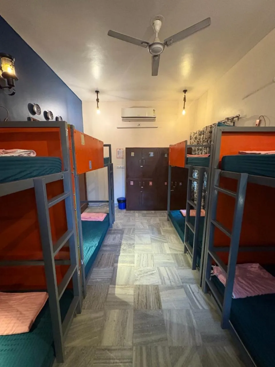 Photo of the whole room, Bed in J Startup House - Coliving & Coworking, Jaipur - C Scheme
