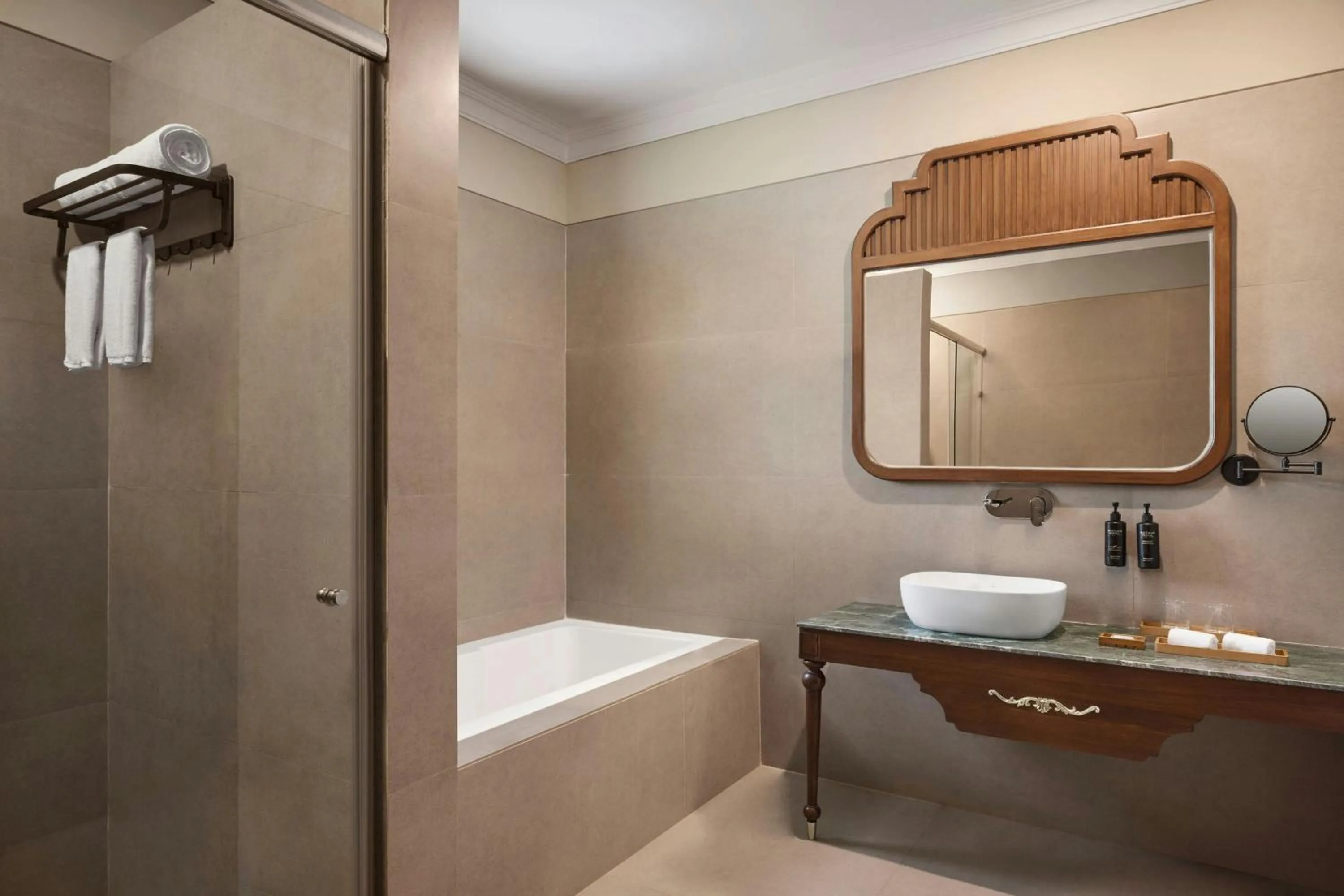 Bathroom in Debu's The Fern Resort & Spa, Jim Corbett, Series by Marriott