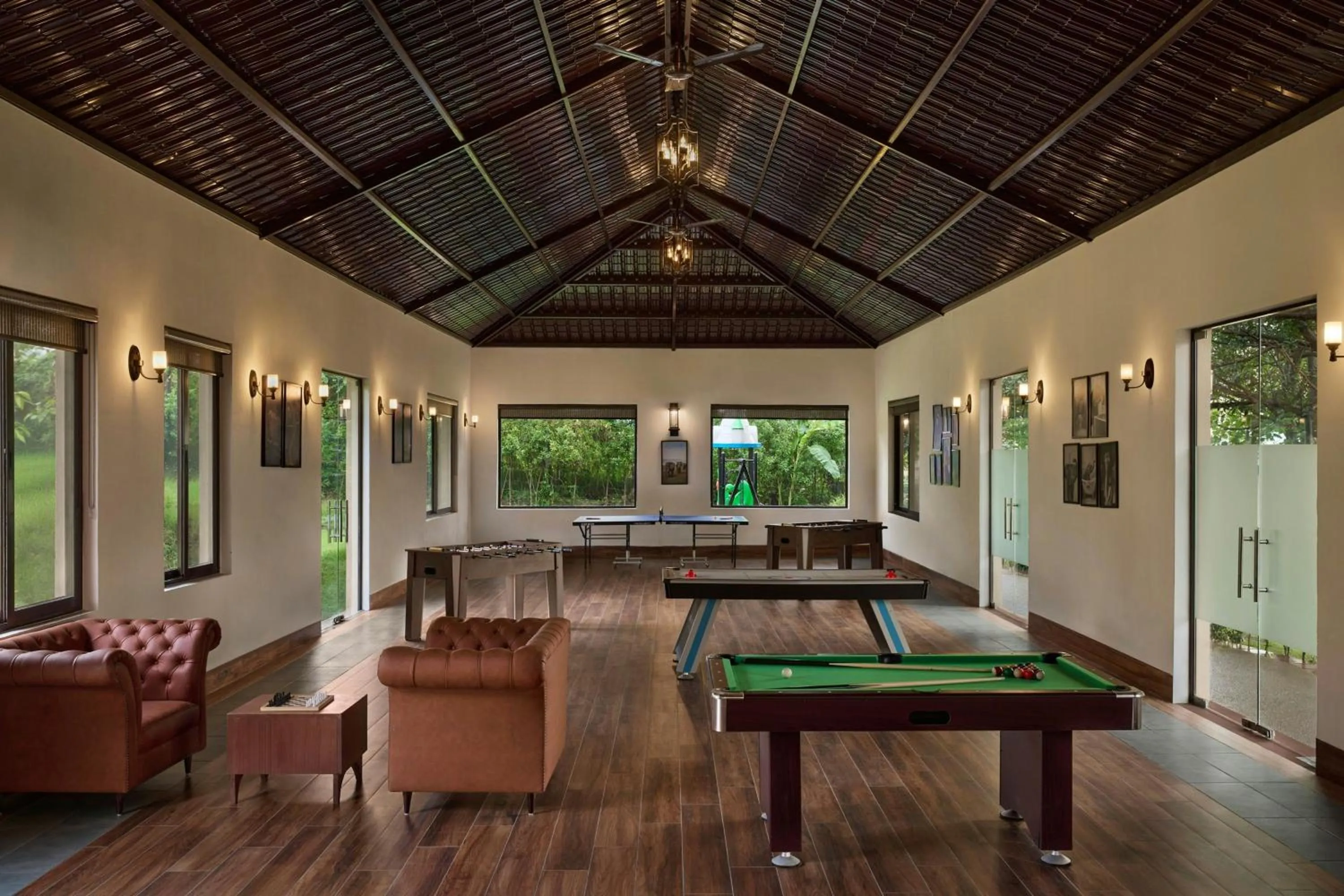 Swimming pool in Debu's The Fern Resort & Spa, Jim Corbett, Series by Marriott