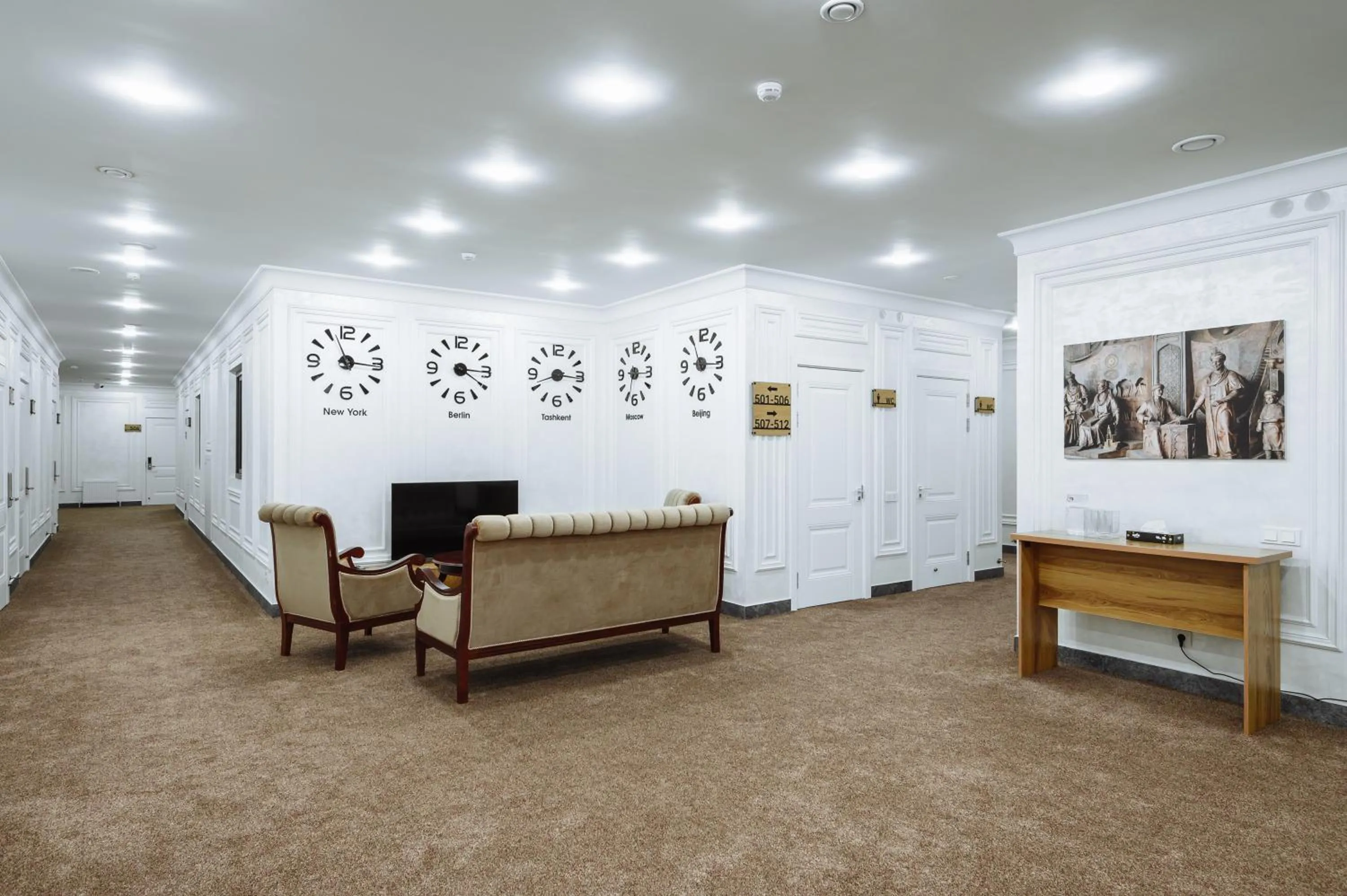 Lobby or reception in Clouds Hotel