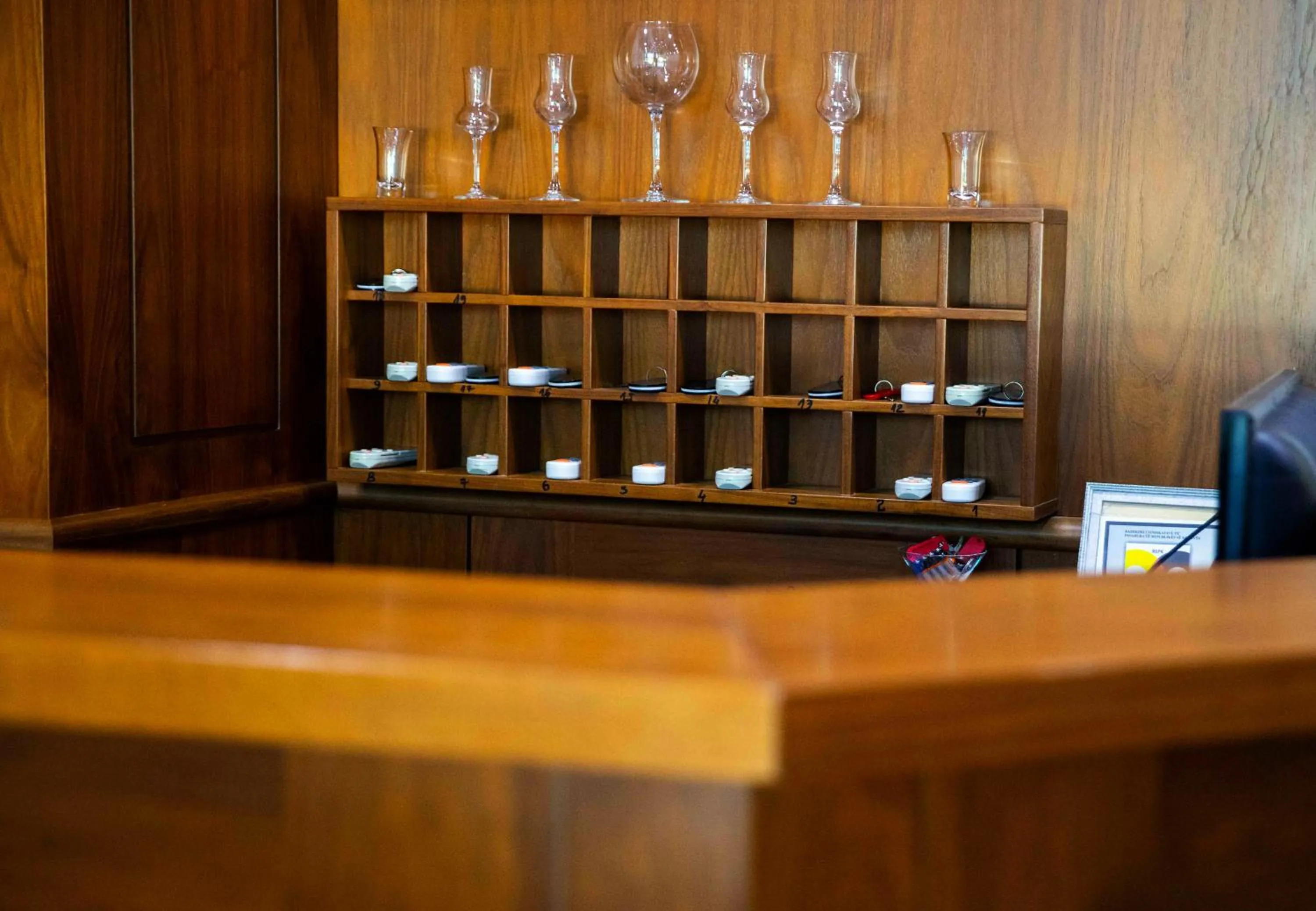 Lobby or reception in Hotel Leo