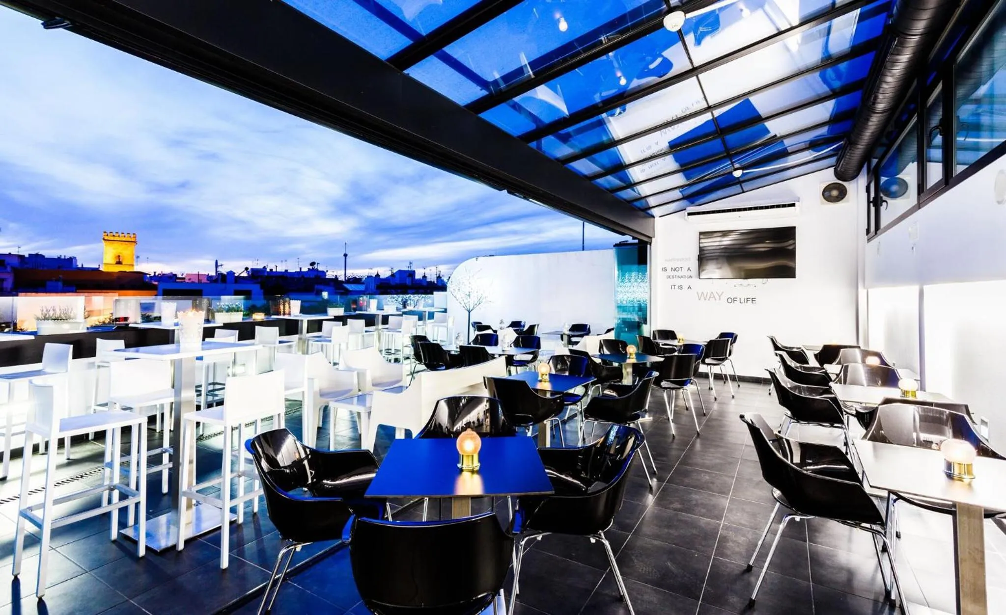 Lounge or bar in Patio de La Alameda