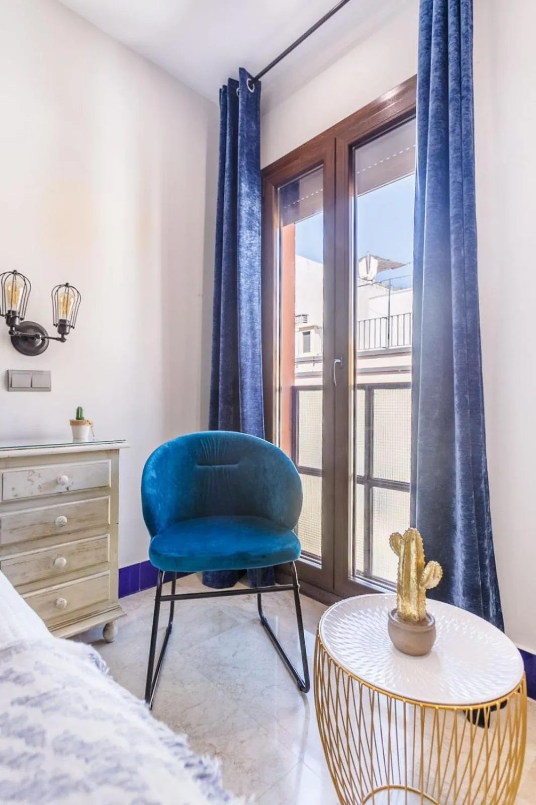 Patio, Bed in Patio de La Alameda