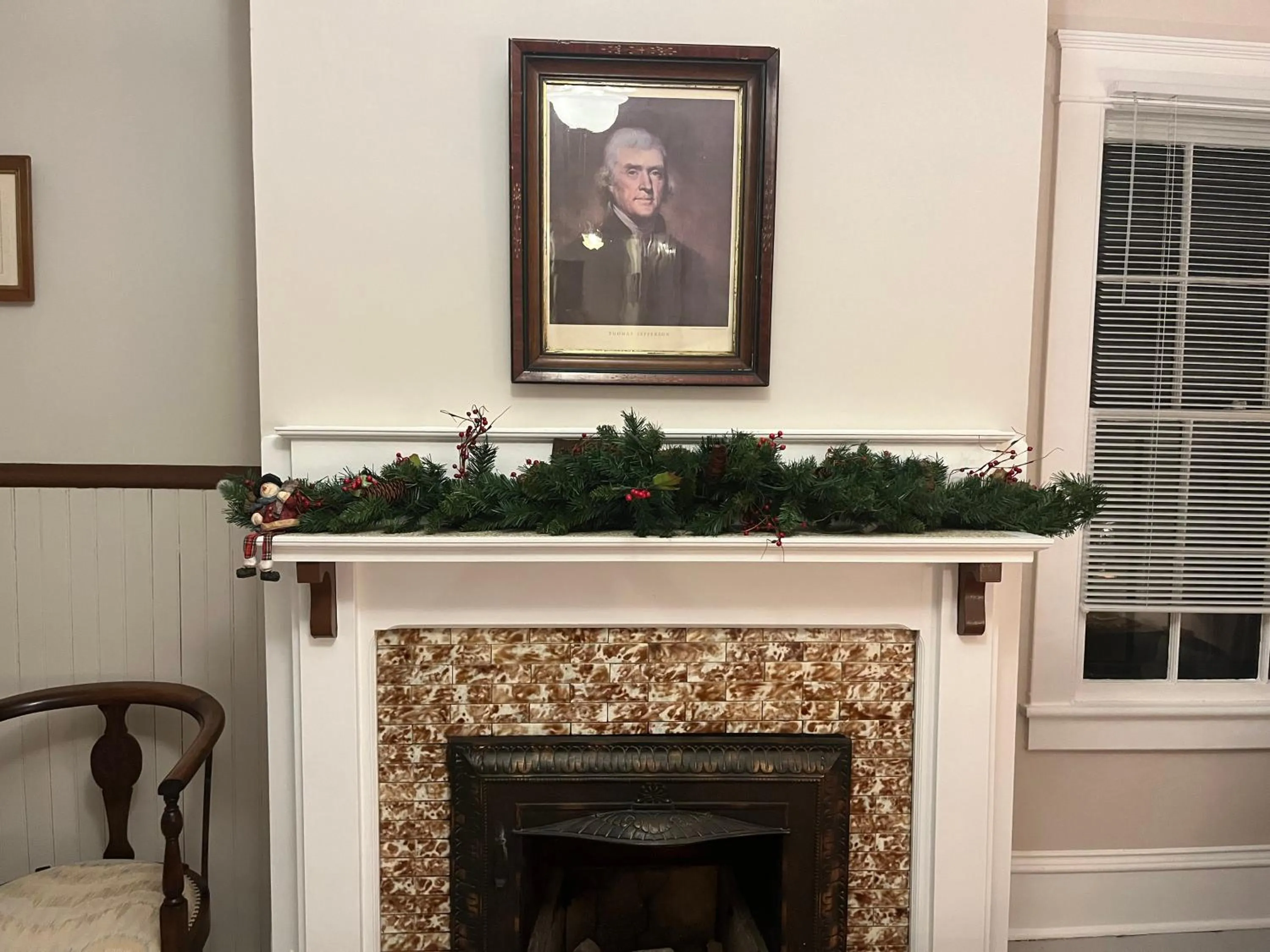 Decorative detail in Highland Guesthouse