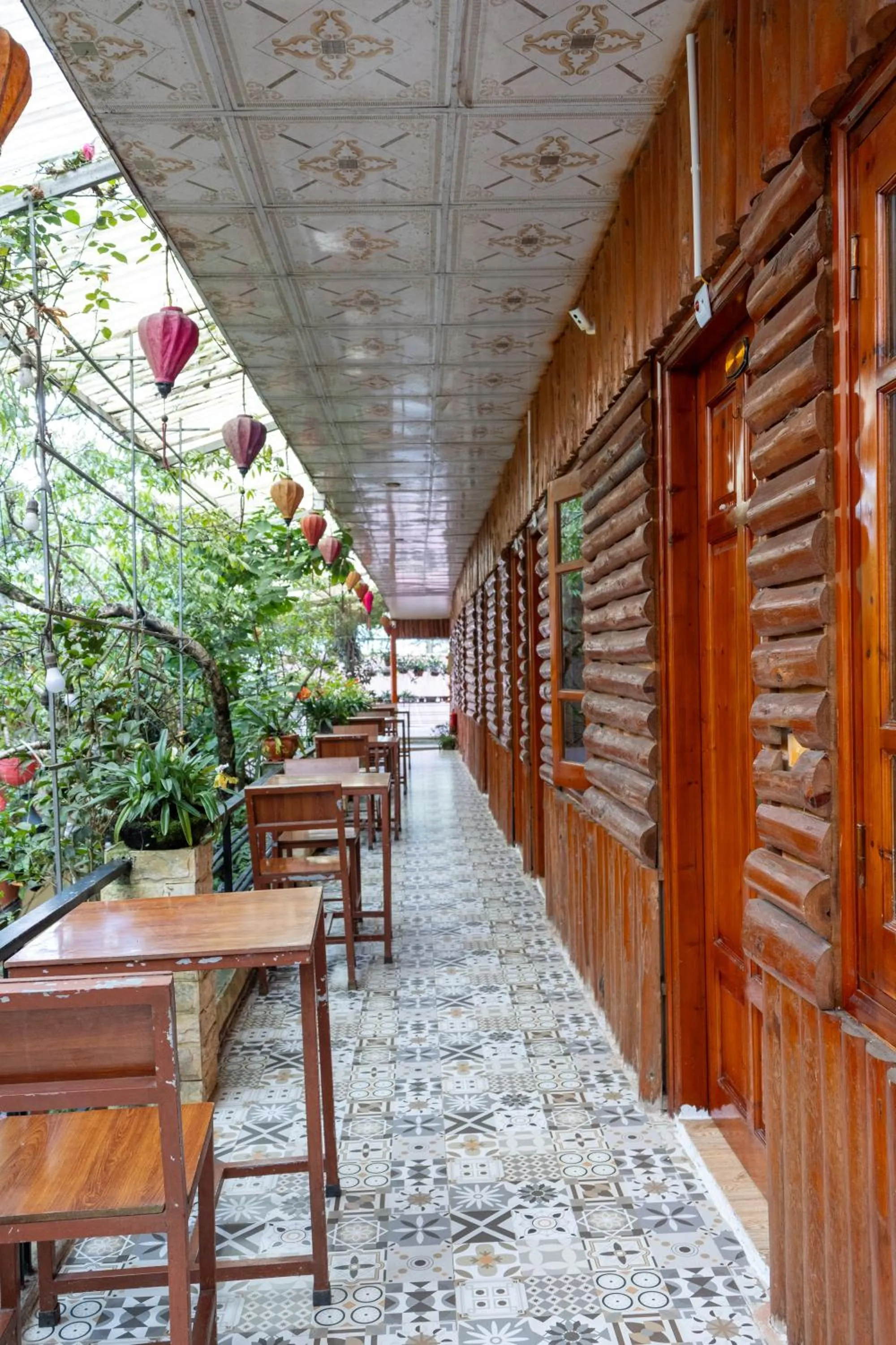 Balcony/Terrace in Sapa Florence Hotel