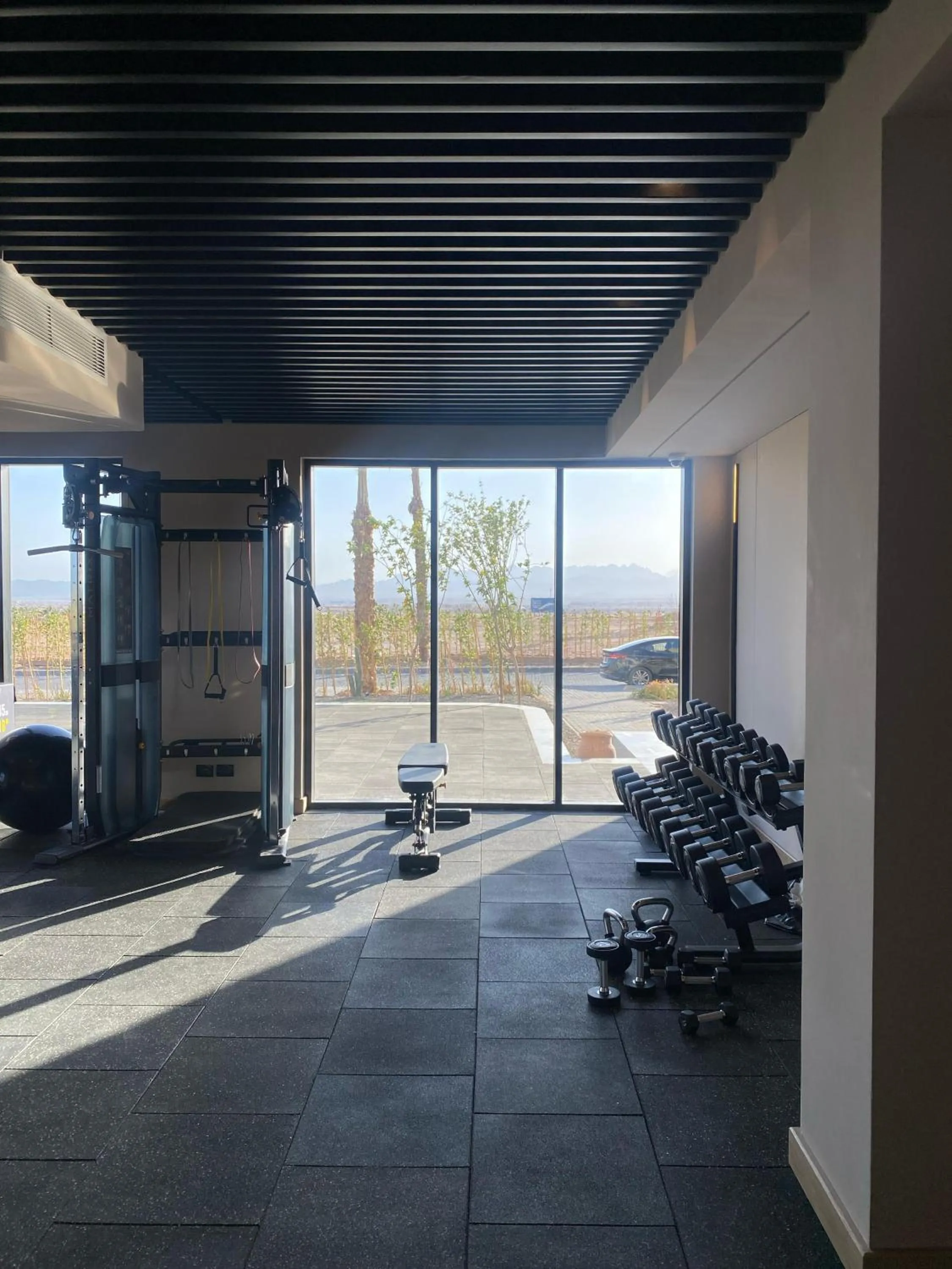 Fitness centre/facilities in The Kaktus Somabay