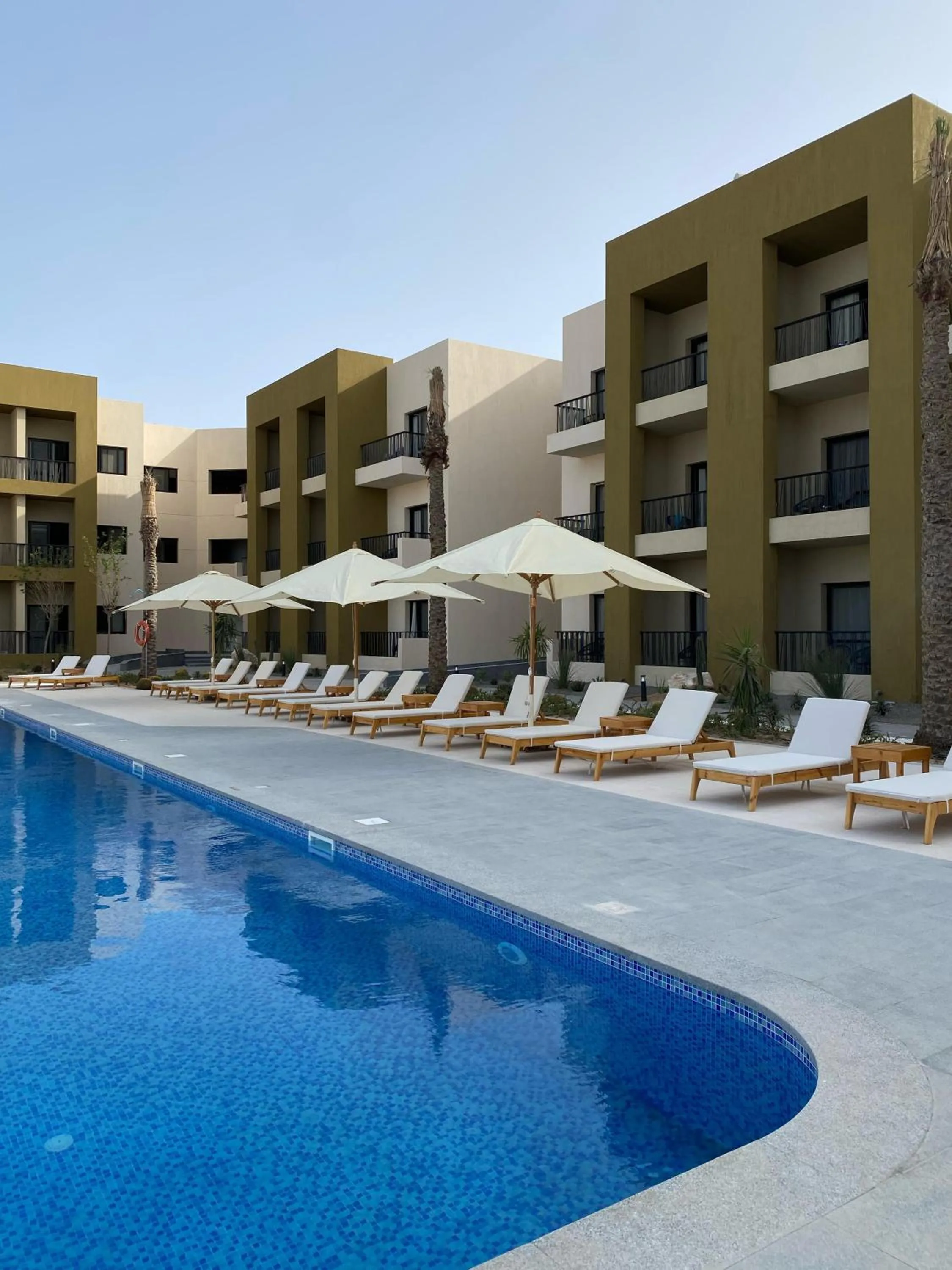 Swimming pool in The Kaktus Somabay