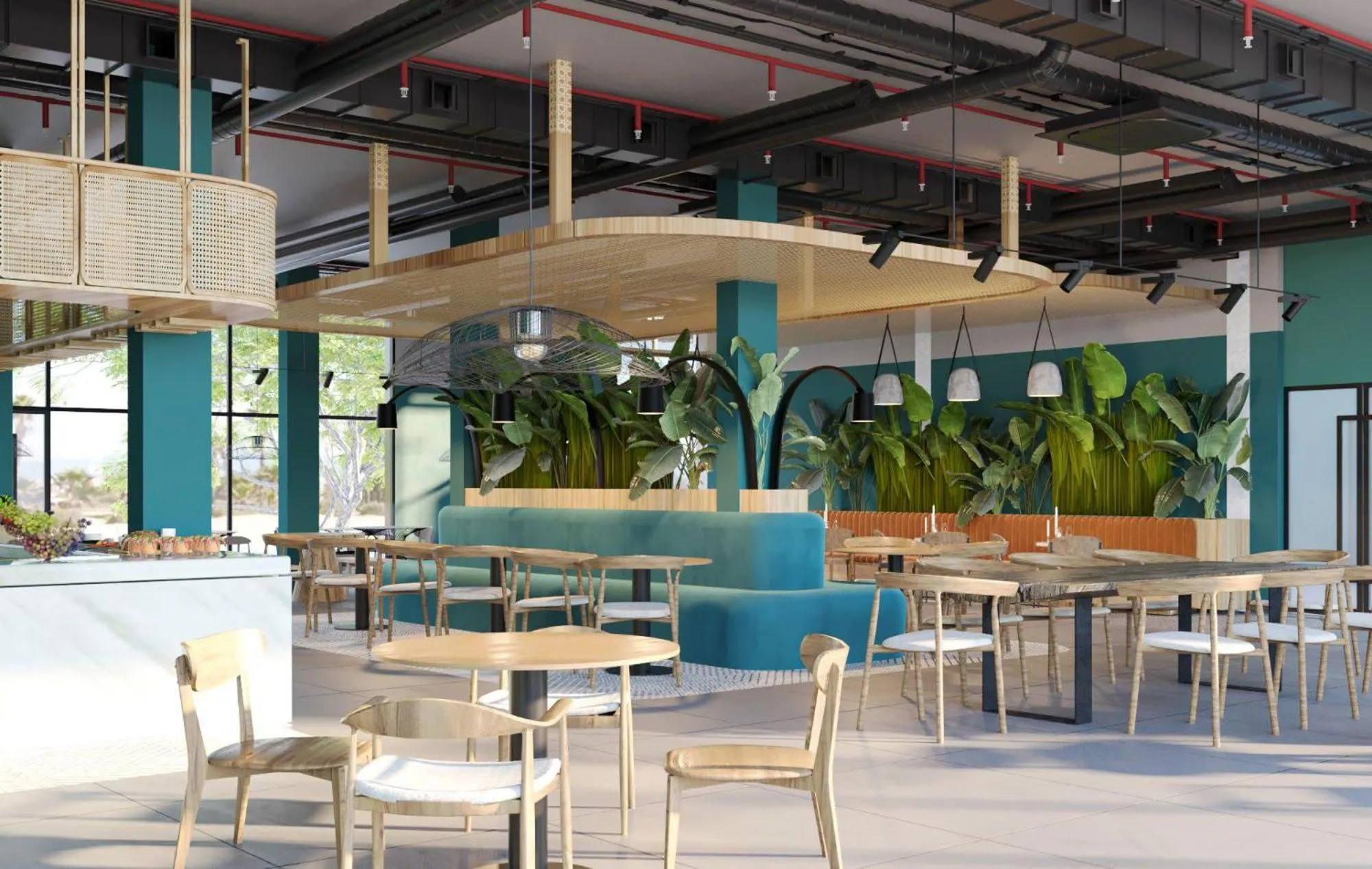 Restaurant/places to eat in The Kaktus Somabay